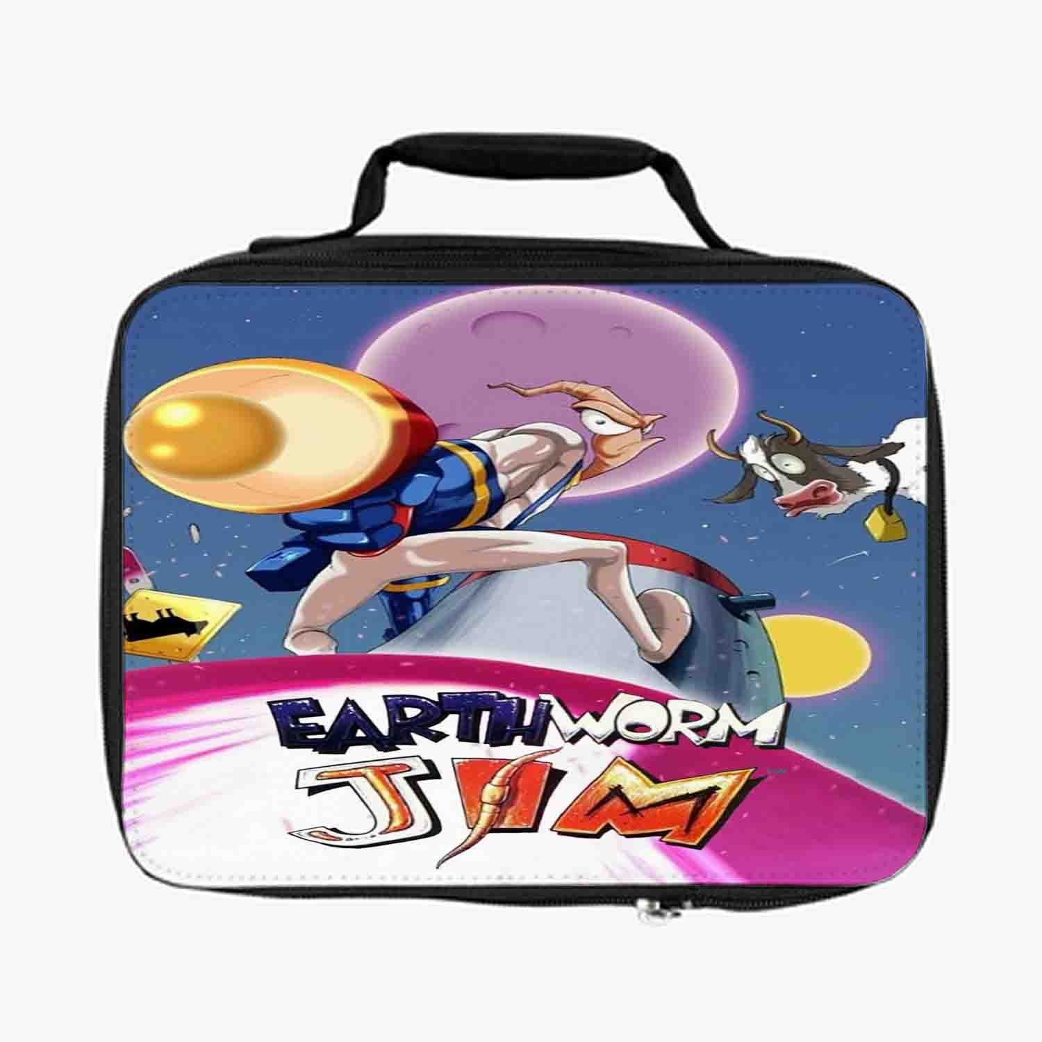 Blackdop Earthworm Jim Lunch Bag