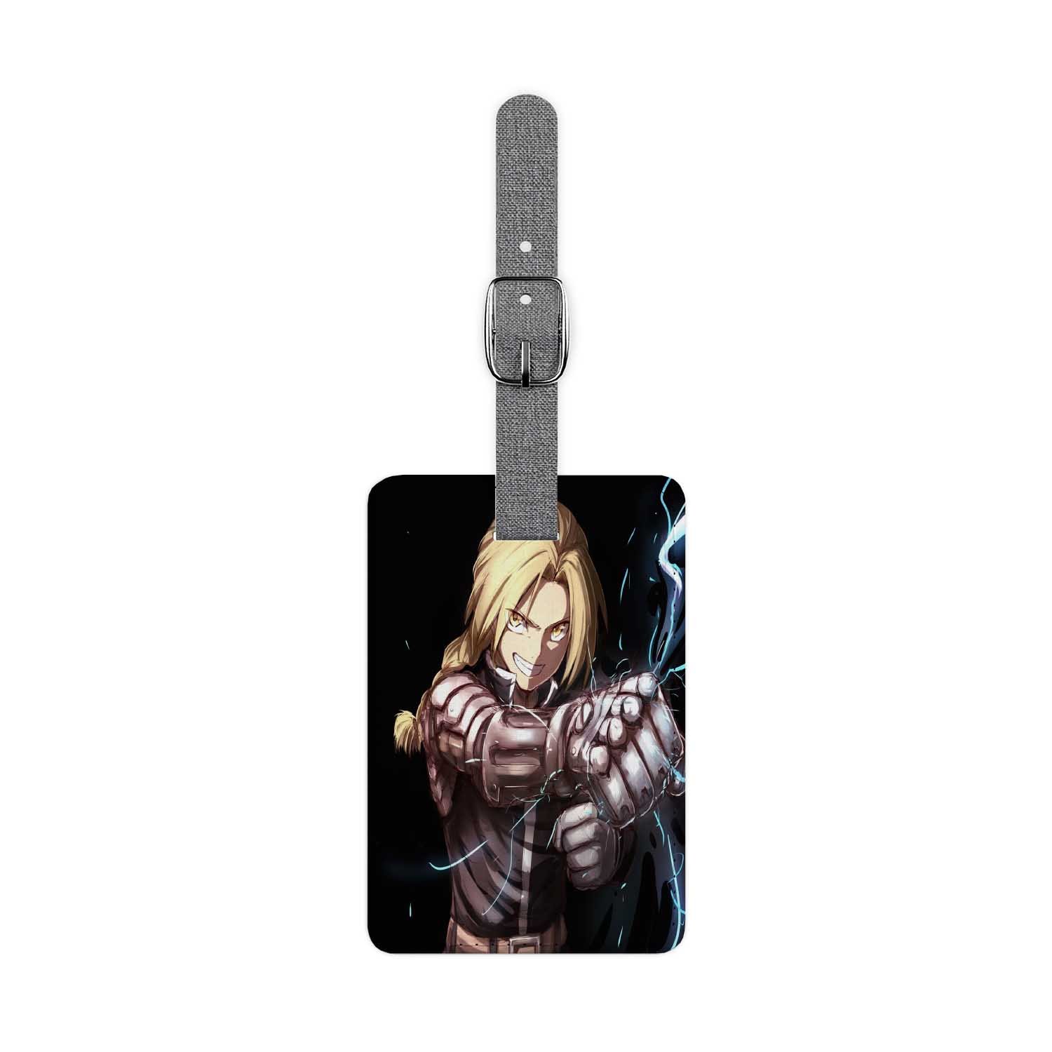 Blackdop Edward Elric Fullmetal Alchemist Luggage Tag