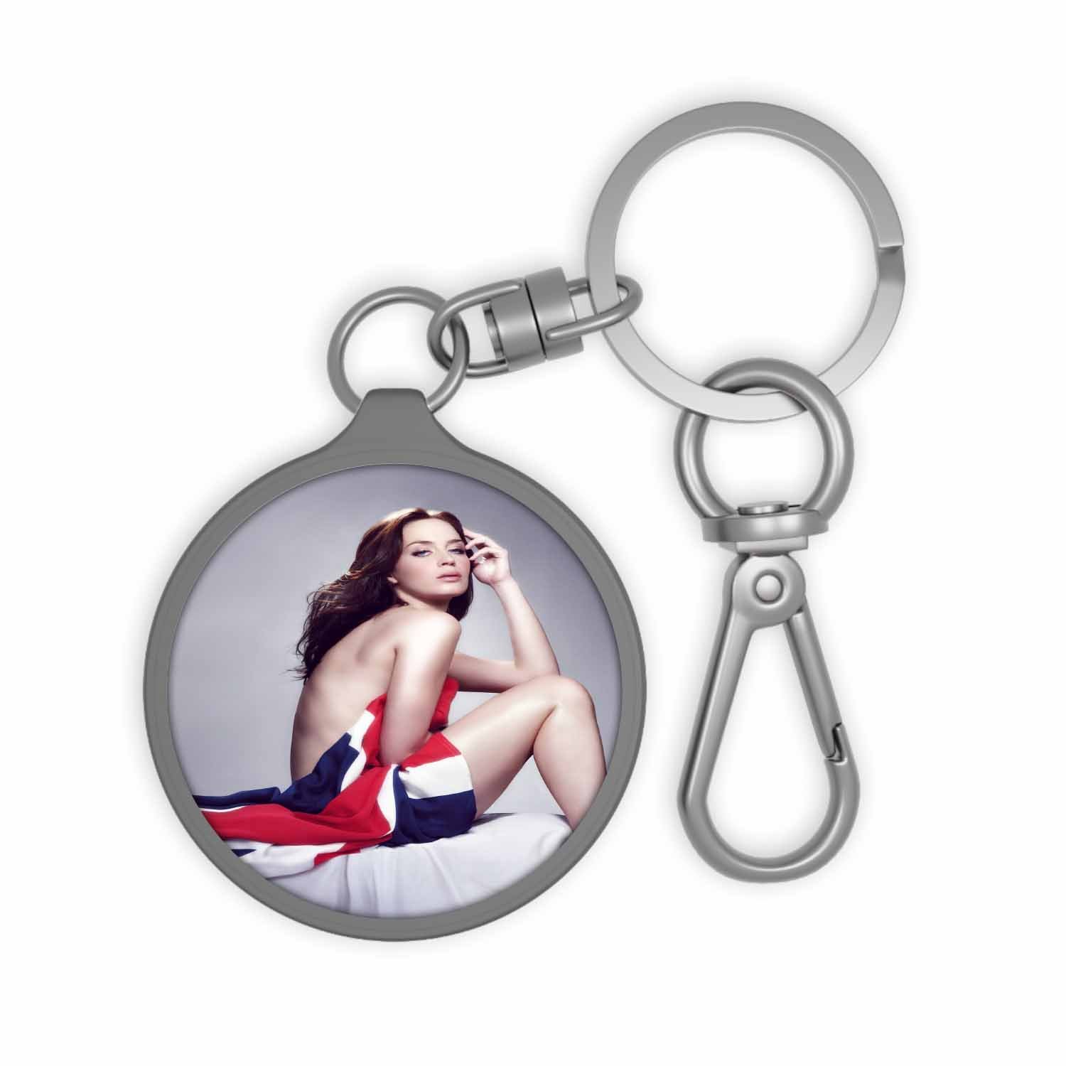 Blackdop Emily Blunt Keyring Tag
