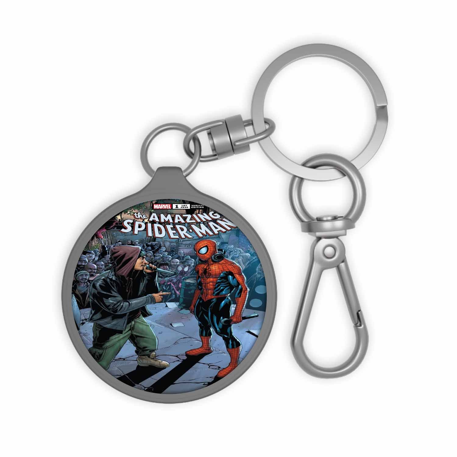 Blackdop Eminem The Amazing Spider Man Keyring Tag