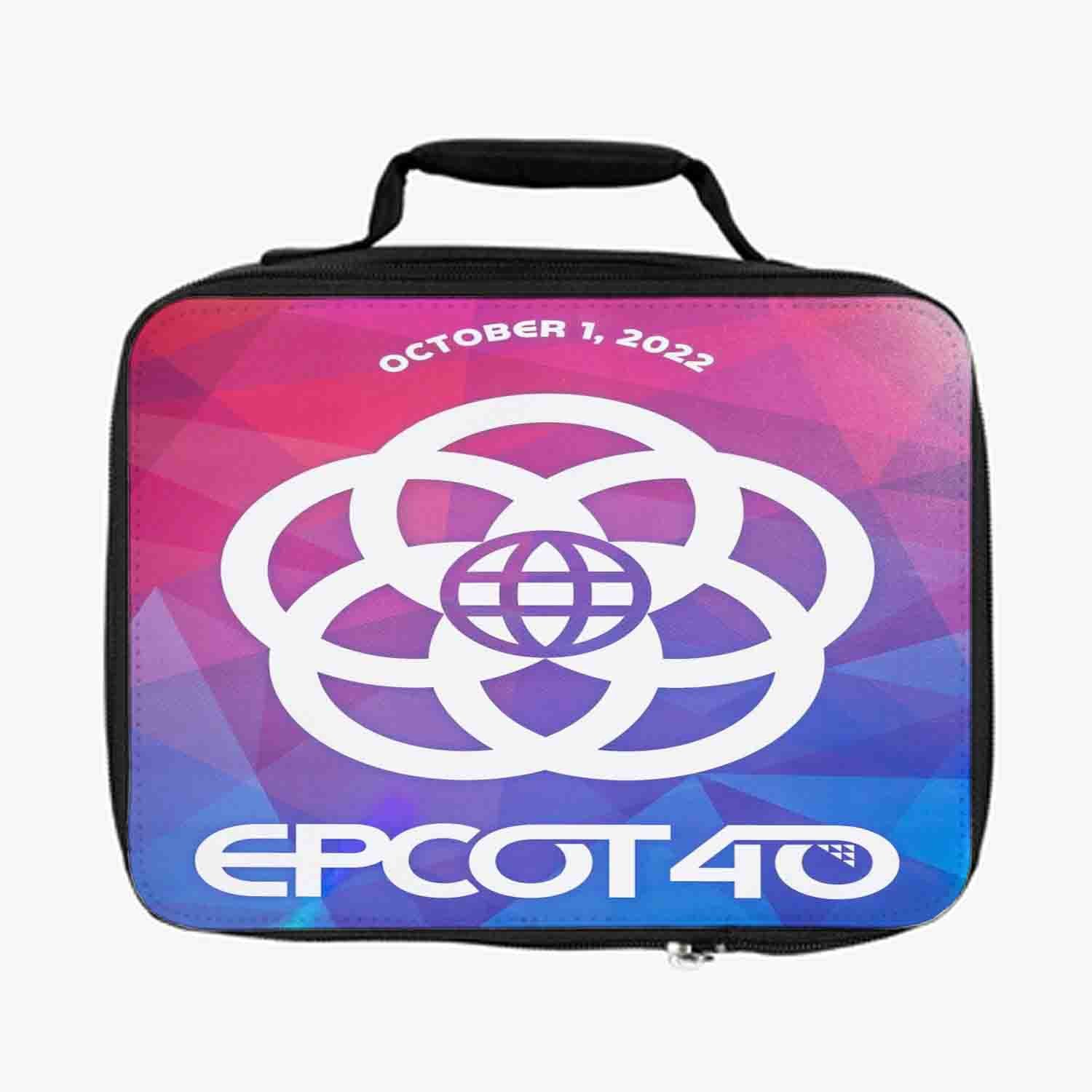 Blackdop Epcot 40th Lunch Bag