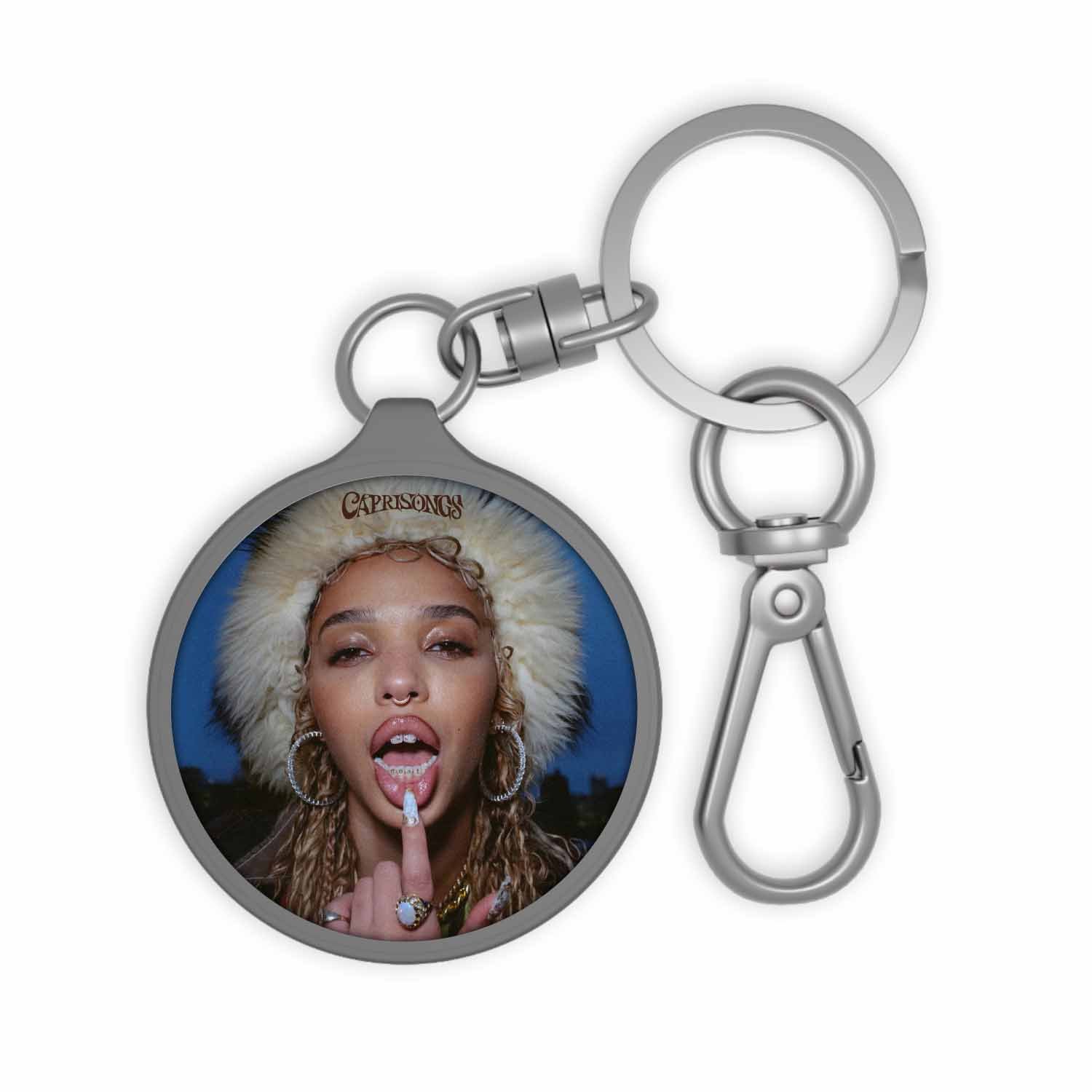 Blackdop FKA twigs CAPRISONGS Keyring Tag