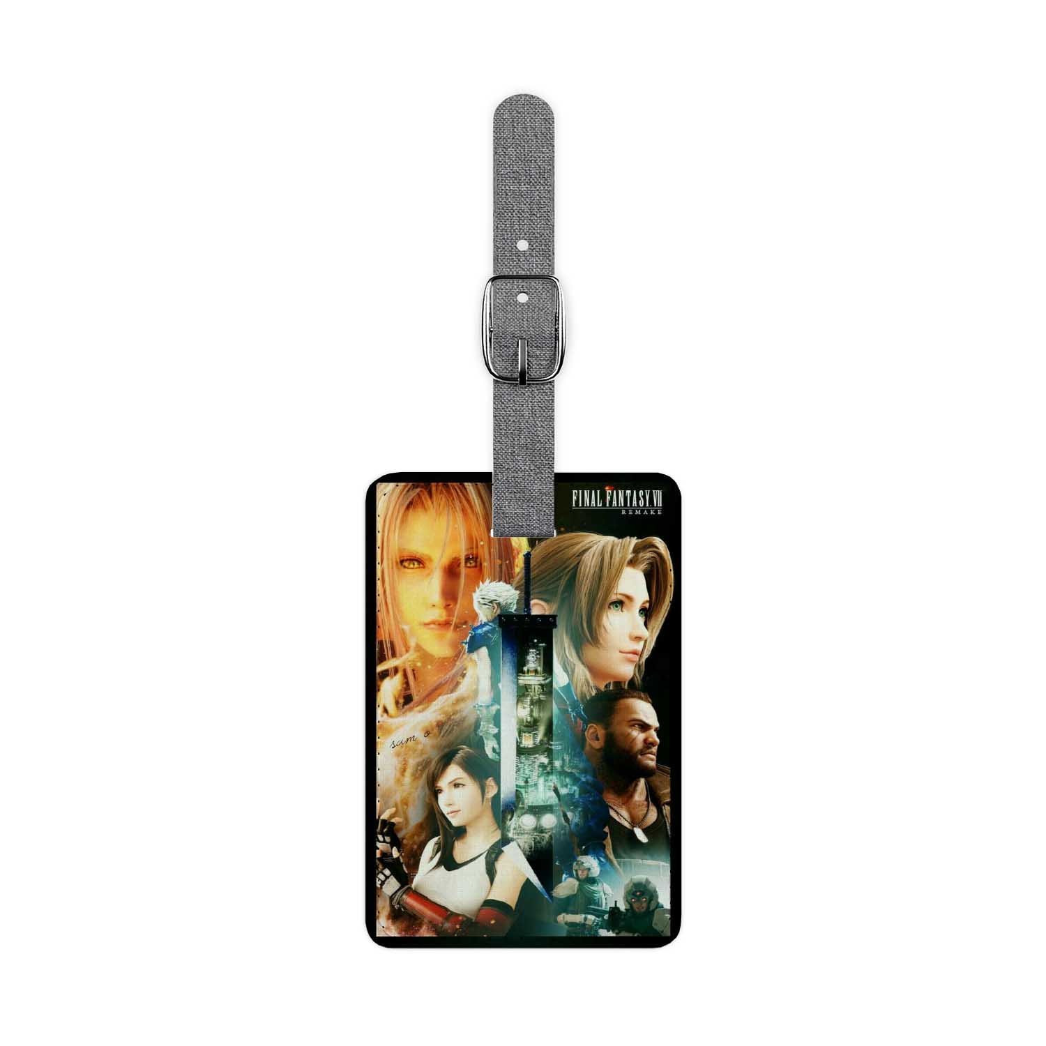 Blackdop Final Fantasy VII Luggage Tag