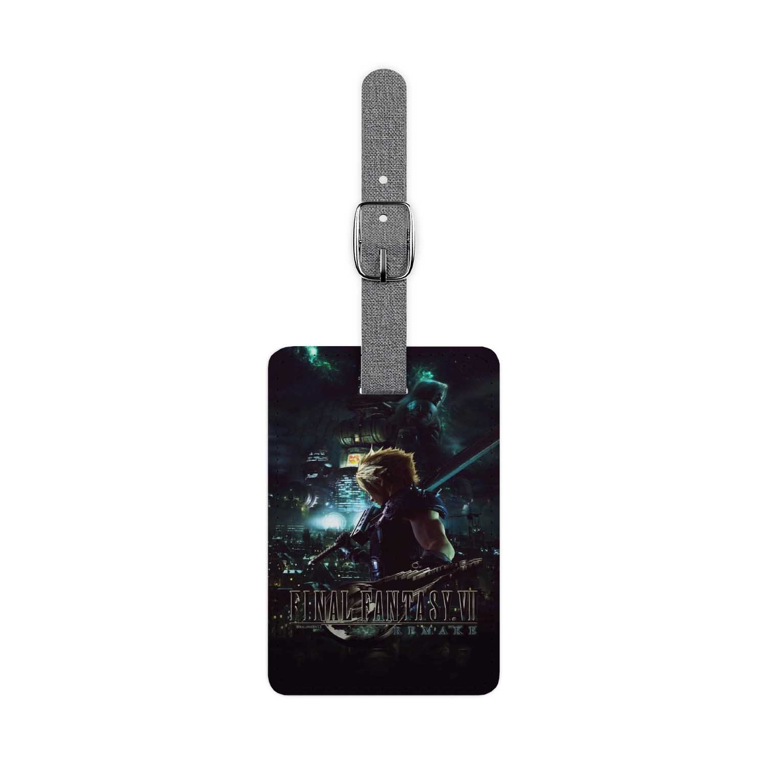 Blackdop Final Fantasy VII Remake Luggage Tag