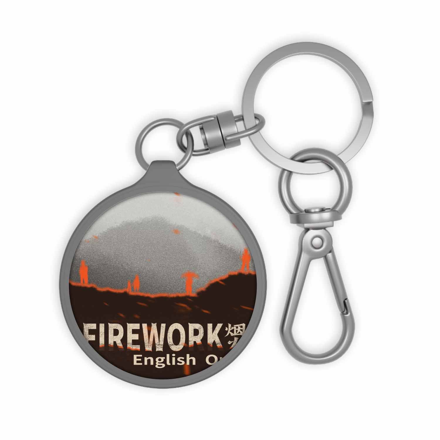 Blackdop Firework Keyring Tag