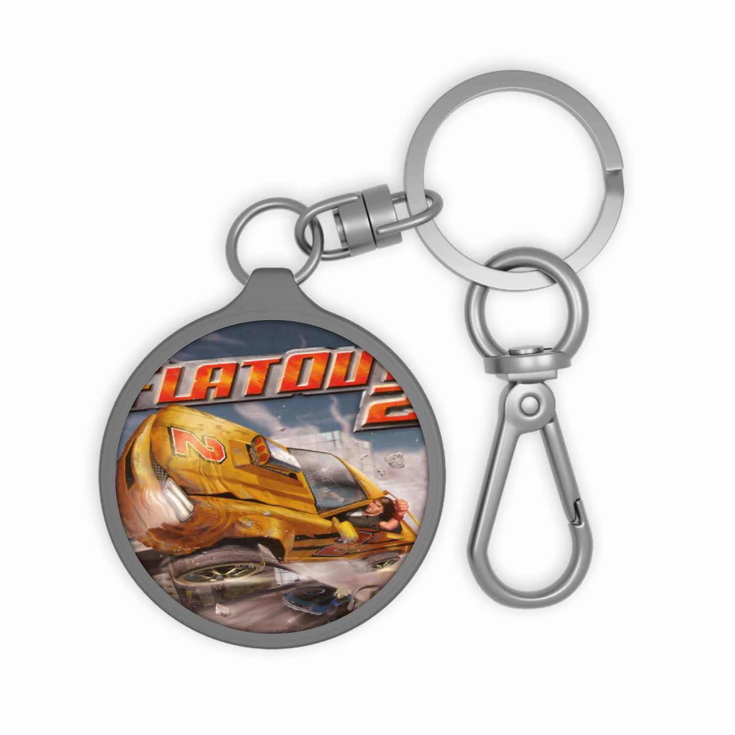 Blackdop Flatout 2 Keyring Tag