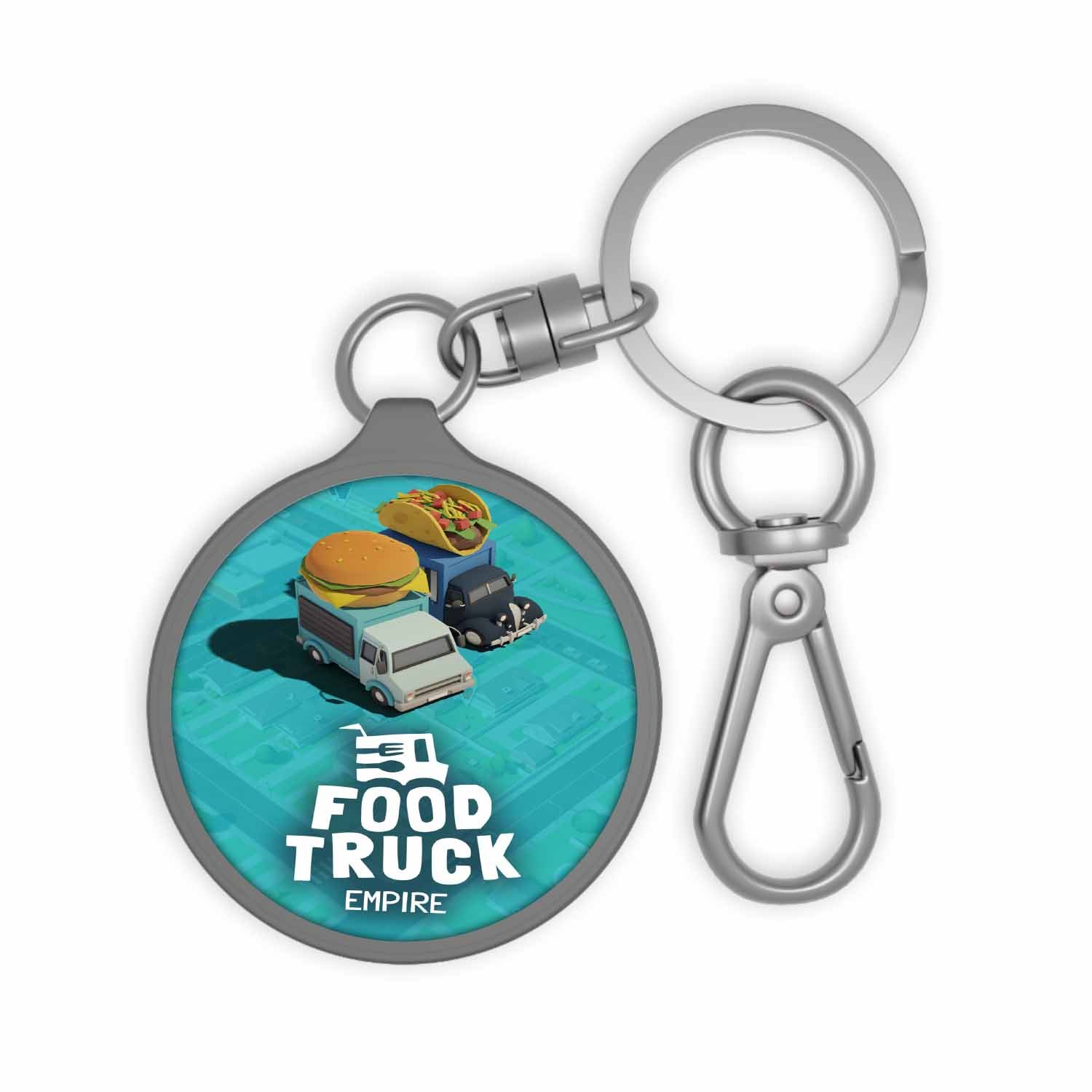 Blackdop Food Truck Empire Keyring Tag