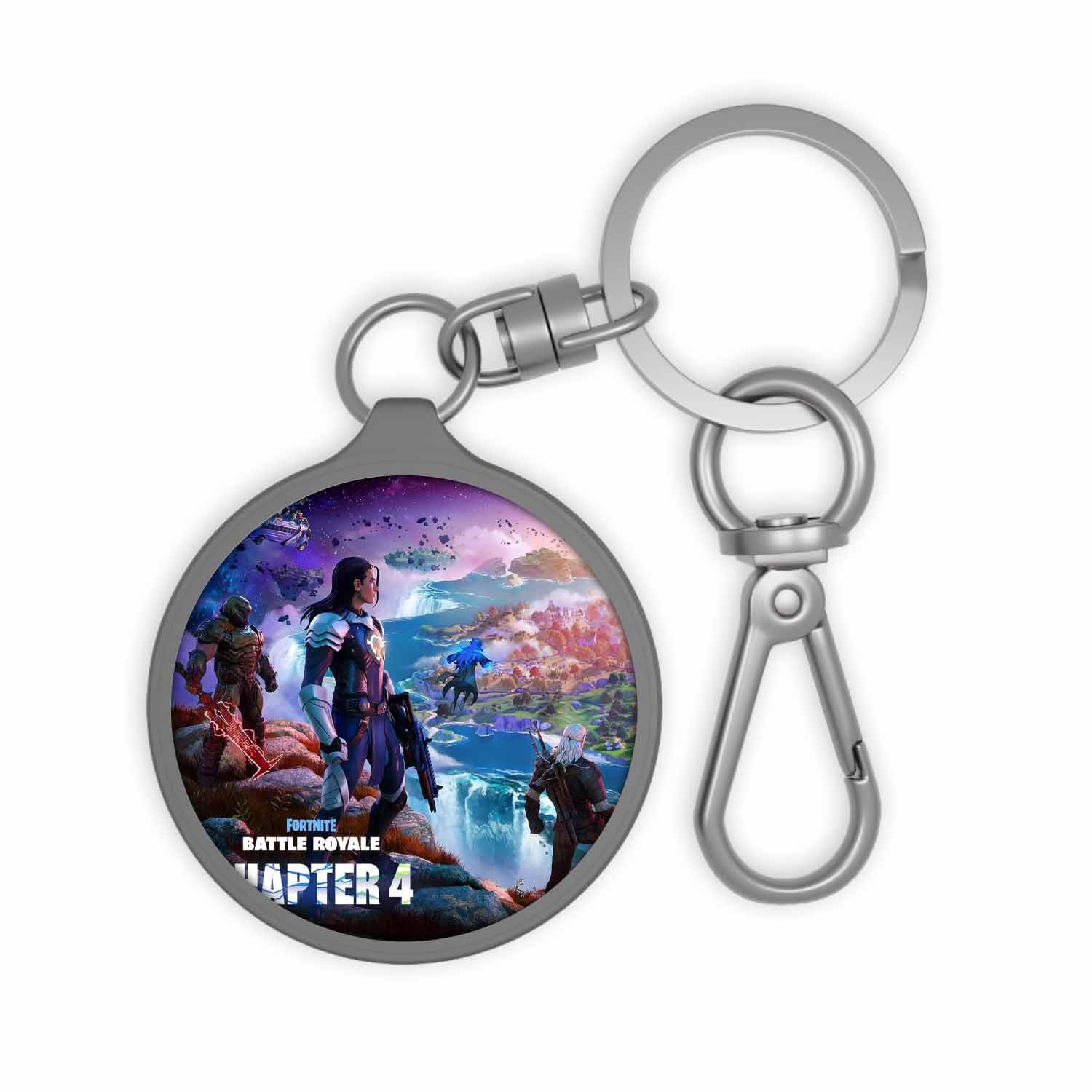 Blackdop Fortnite Battle Royale Chapter 4 Keyring Tag