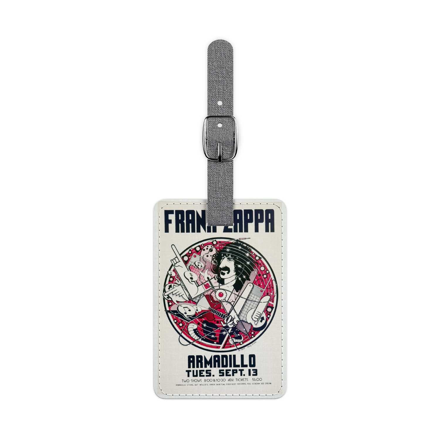 Blackdop Frank Zappa Armadillo Luggage Tag