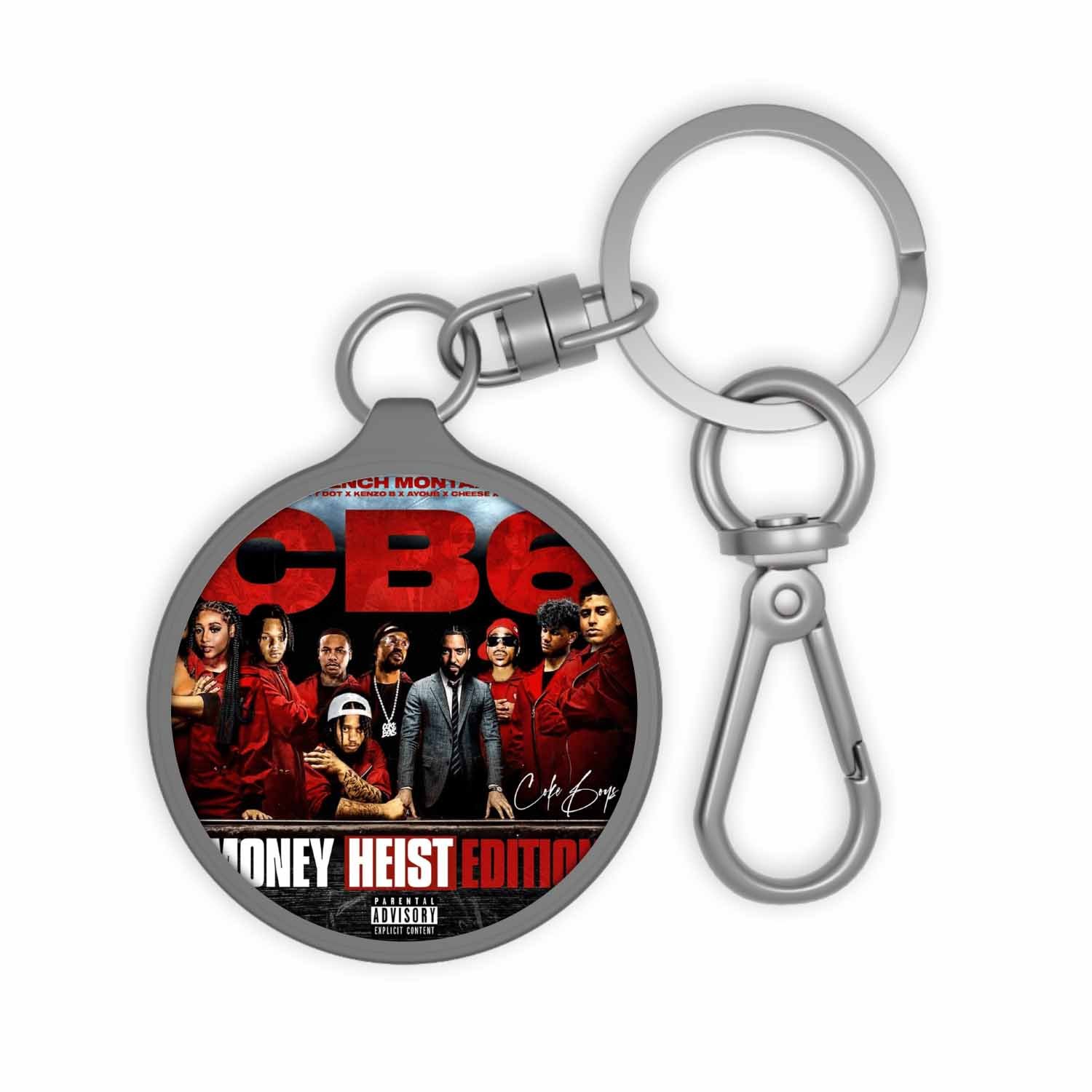 Blackdop French Montana CB6 The Money Heist Edition Keyring Tag