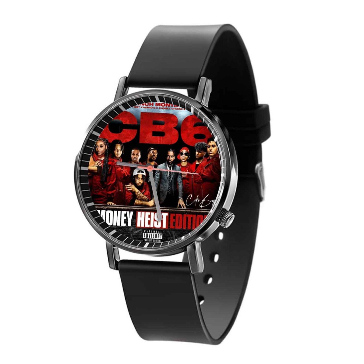 Blackdop French Montana CB6 The Money Heist Edition Quartz Watch