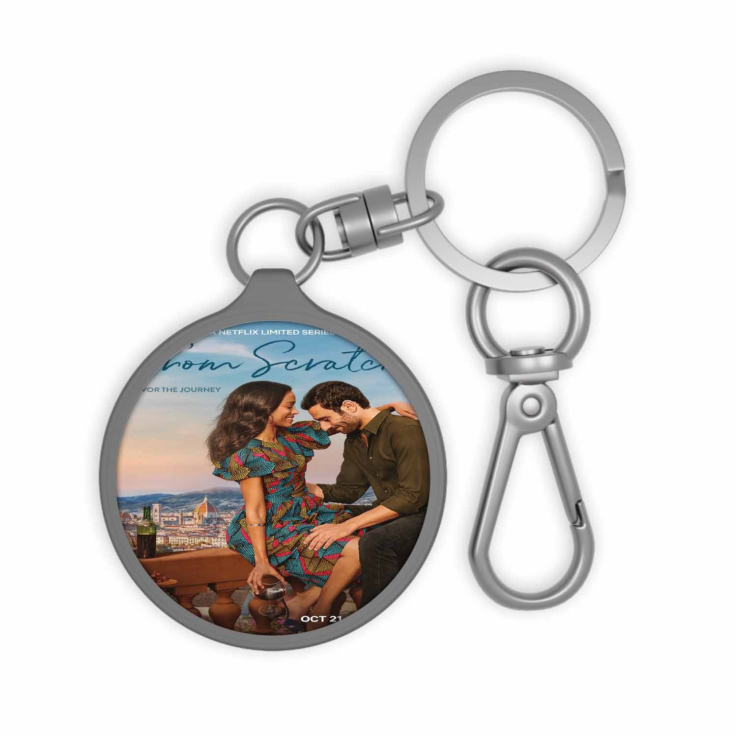 Blackdop From Scratch Keyring Tag