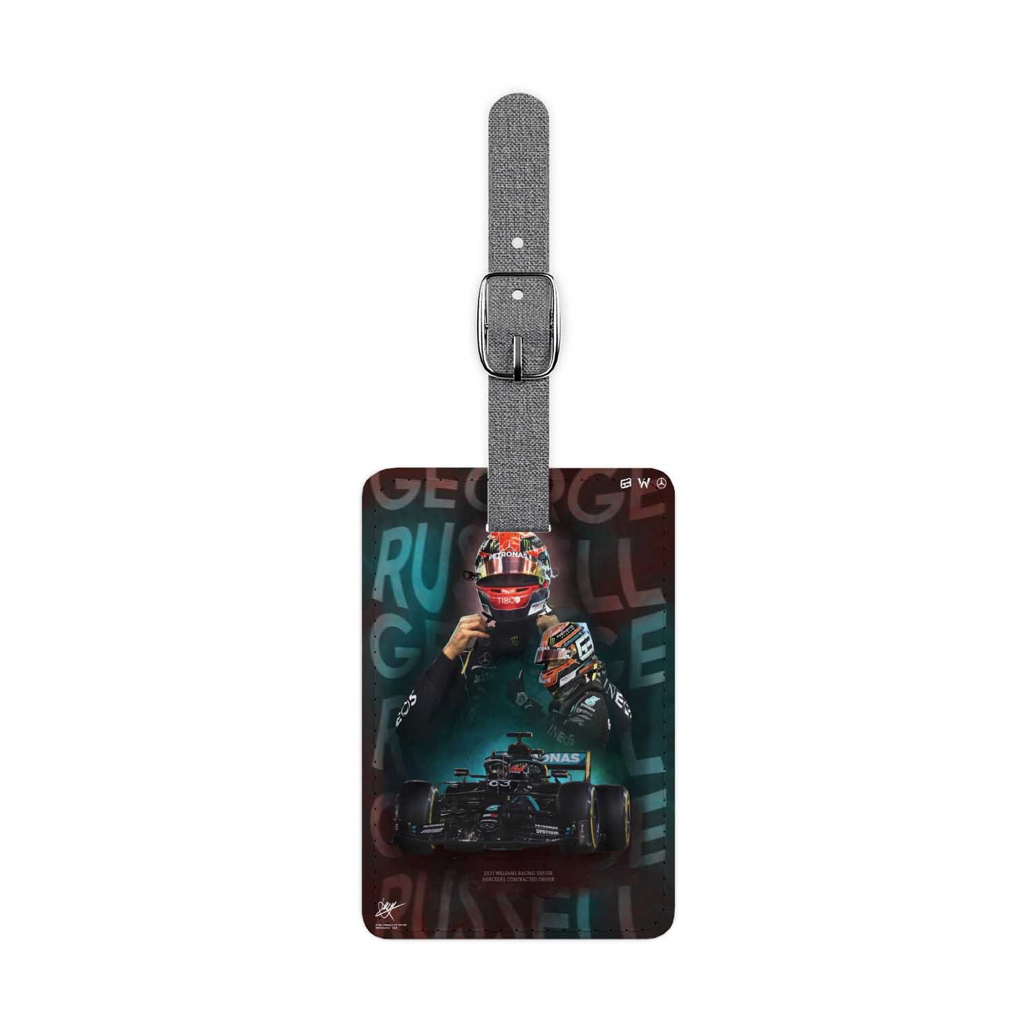 Blackdop George Russell F1 Luggage Tag