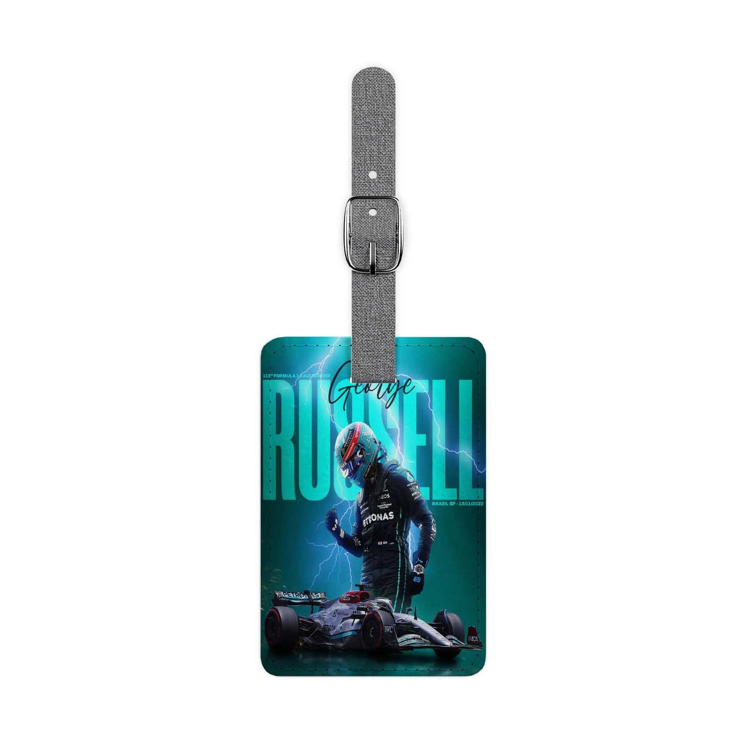 Blackdop George Russell Luggage Tag