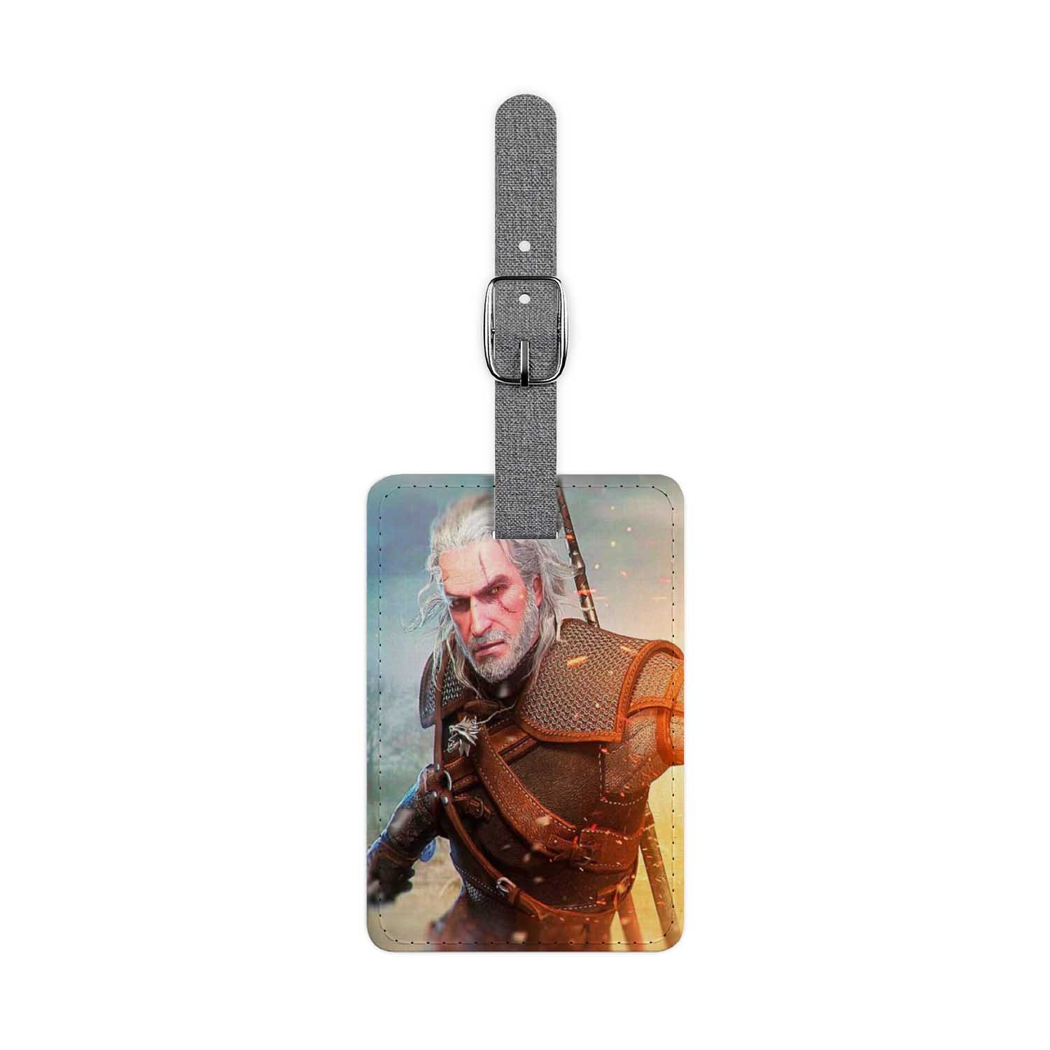 Blackdop Geralt of Rivia The Witcher Saga Luggage Tag