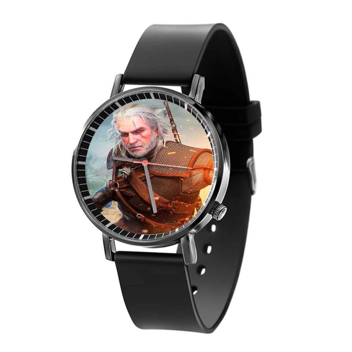 Blackdop Geralt of Rivia The Witcher Saga Quartz Watch