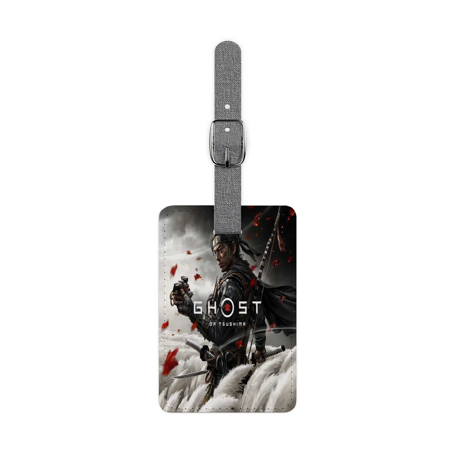 Blackdop Ghost of Thushima Luggage Tag