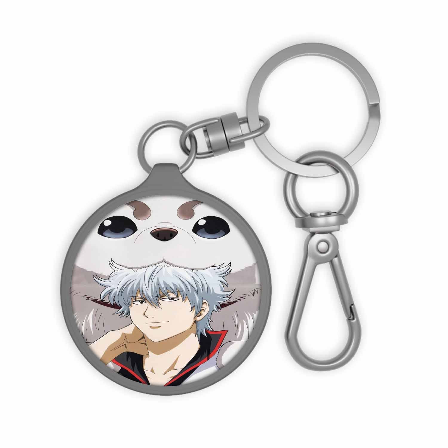 Blackdop Gintoki Sakata Gintama Keyring Tag