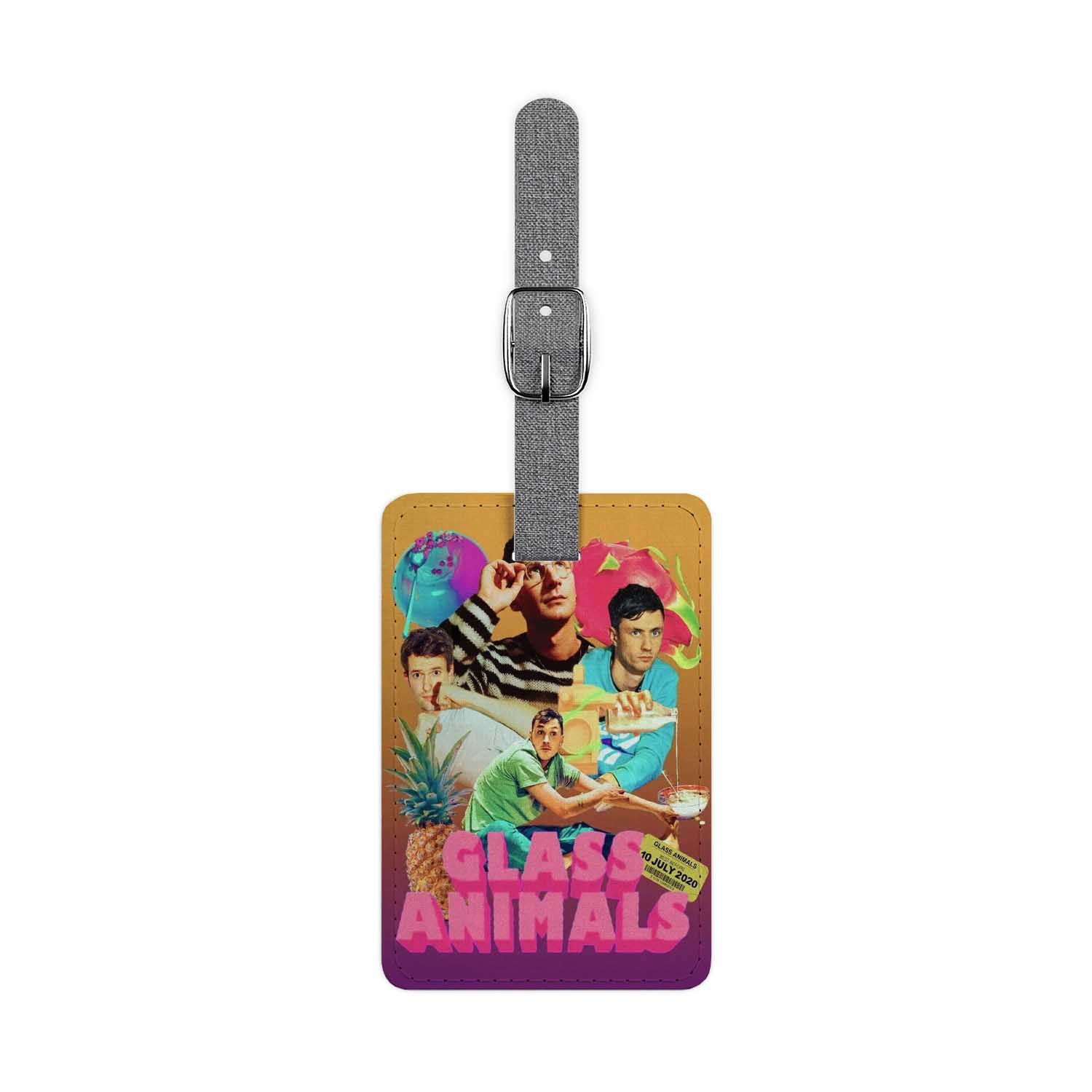 Blackdop Glass Animals Luggage Tag