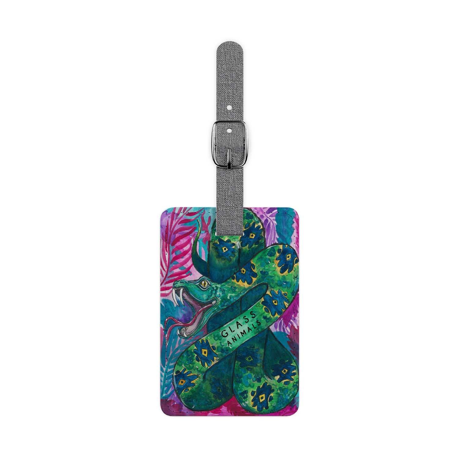 Blackdop Glass Animals Tour Luggage Tag