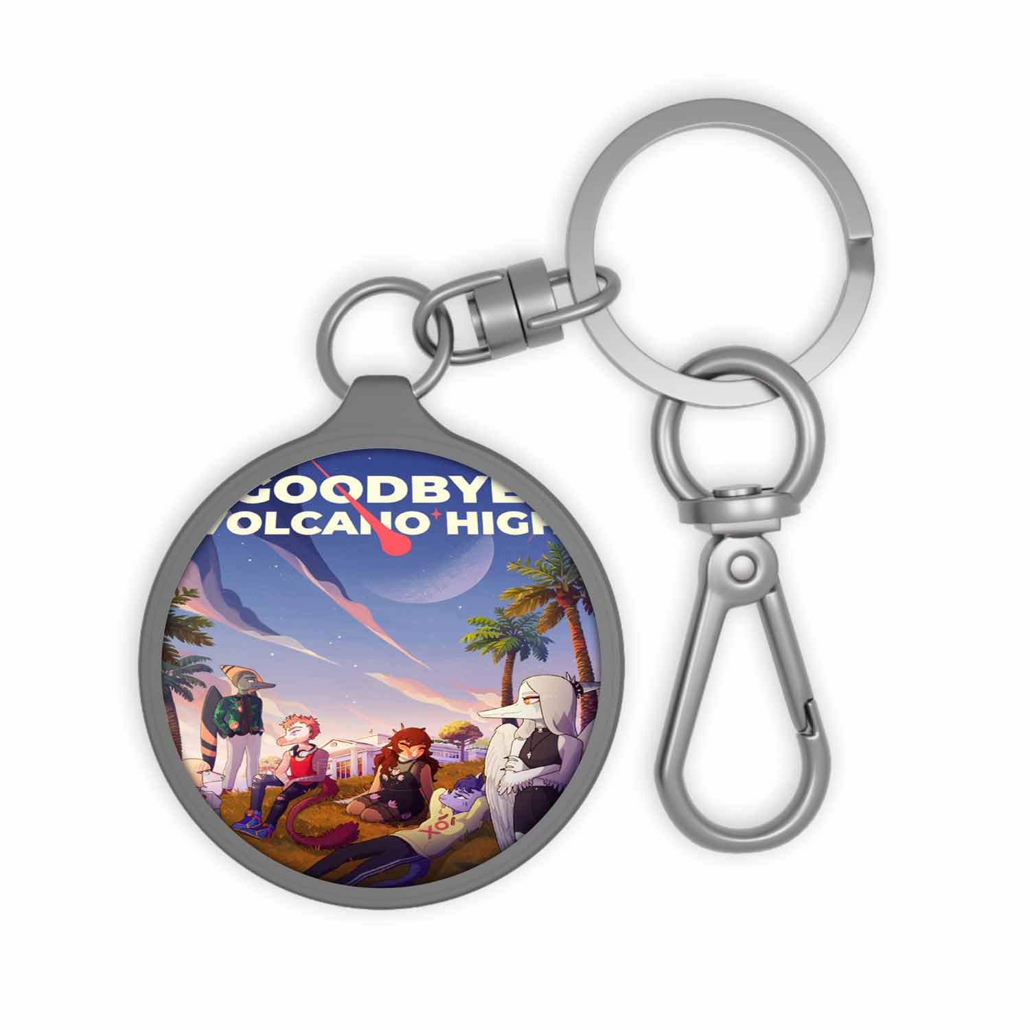 Blackdop Goodbye Volcano High Keyring Tag