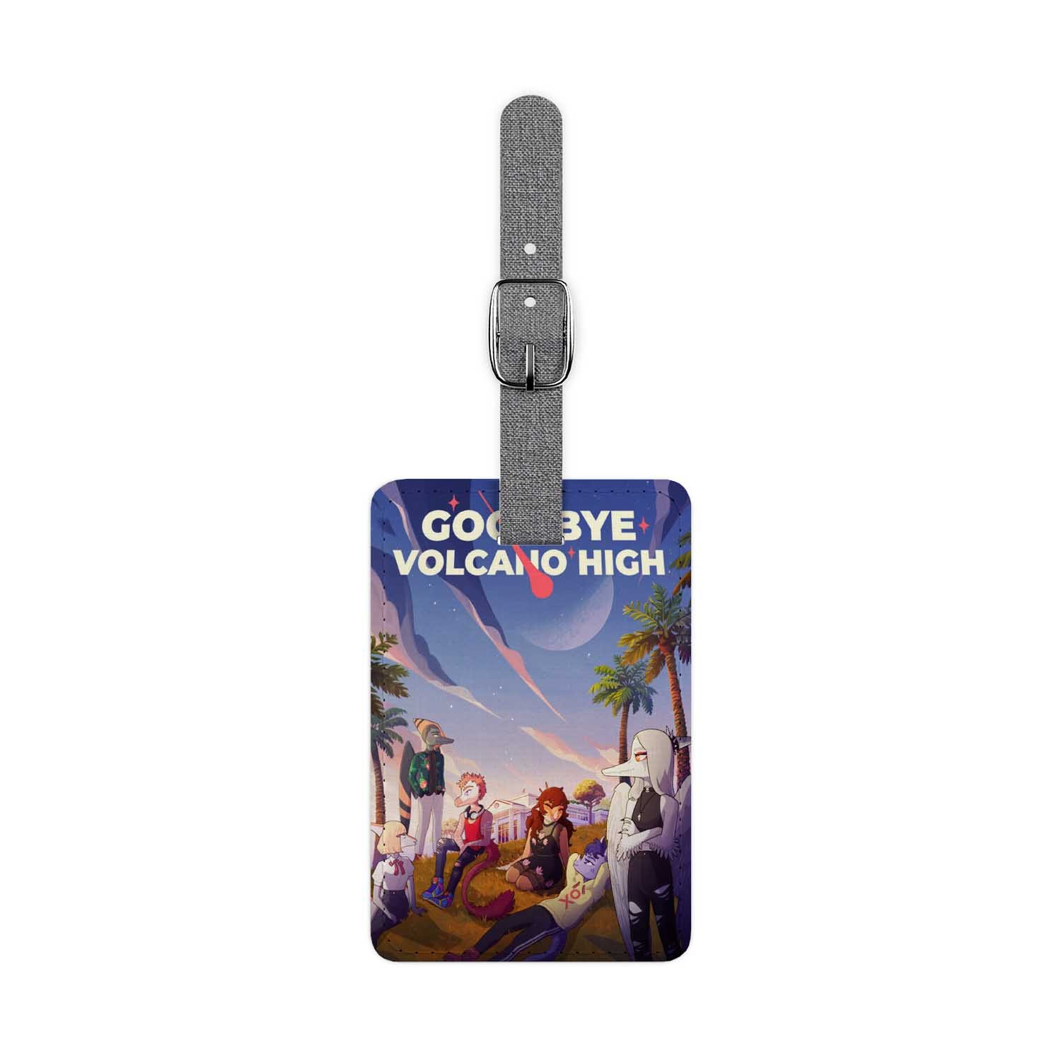 Blackdop Goodbye Volcano High Luggage Tag