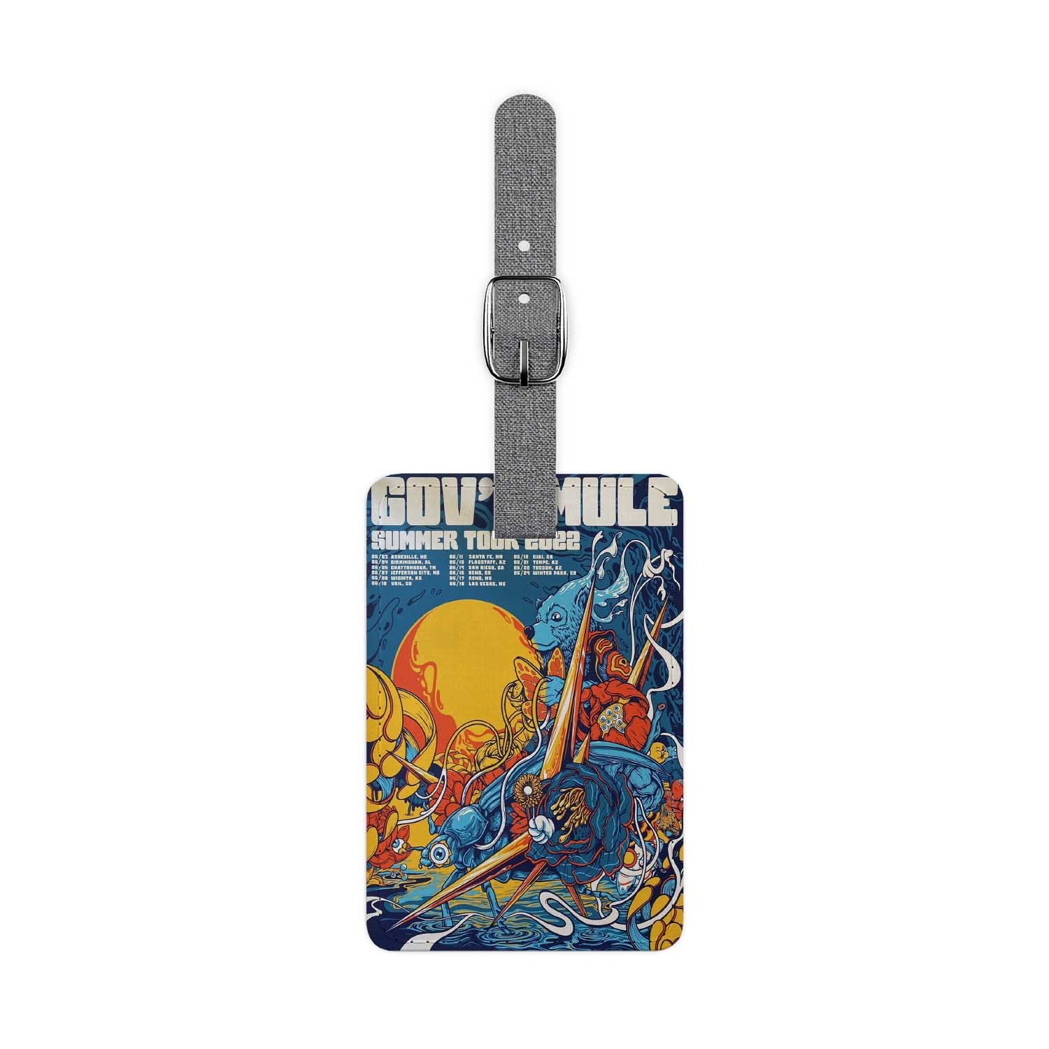 Blackdop Govt Mule Summer Tour 2022 Luggage Tag