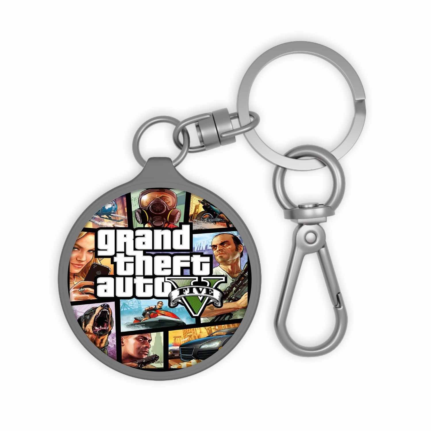 Blackdop Grand Theft Auto V GTA V Keyring Tag