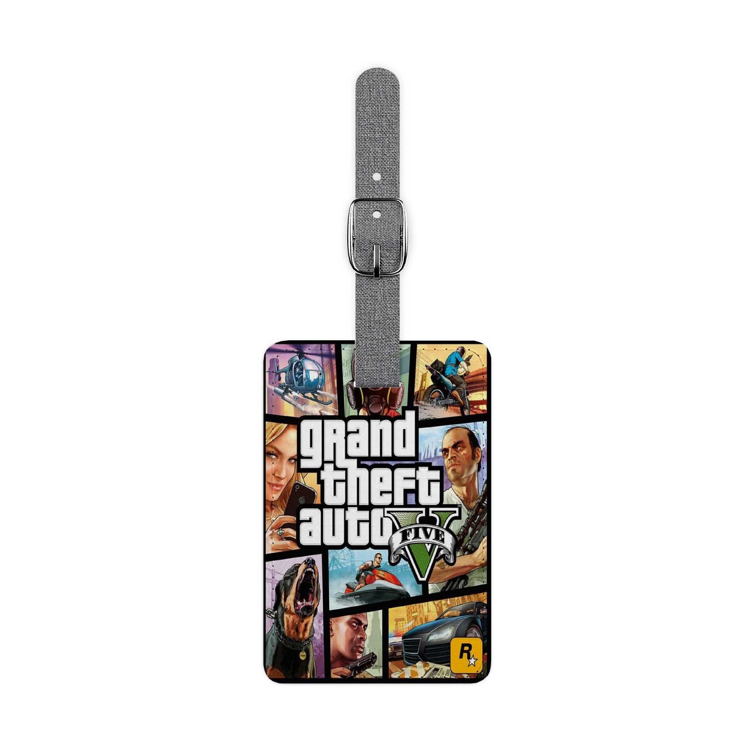 Blackdop Grand Theft Auto V GTA V Luggage Tag