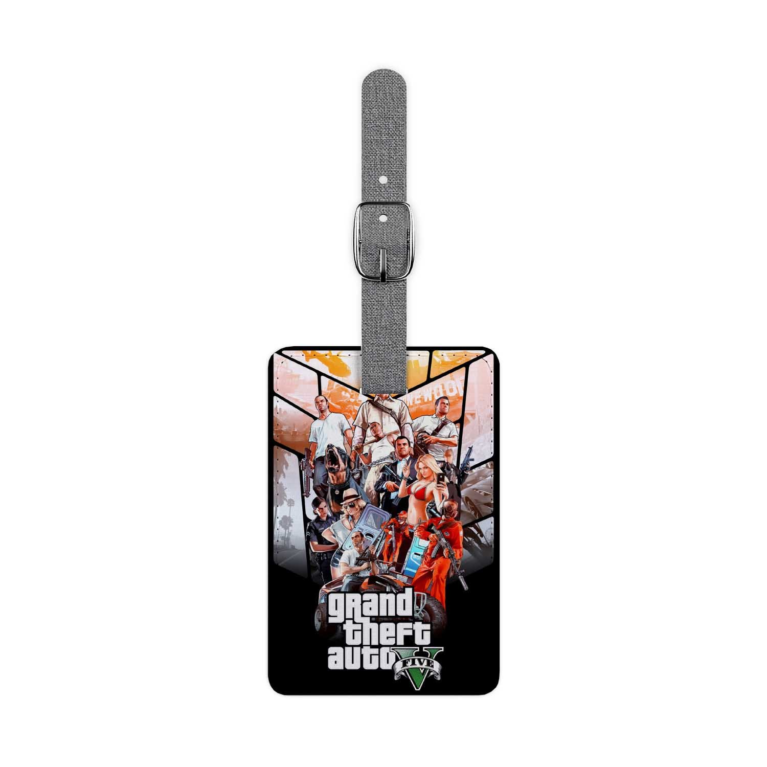 Blackdop Grand Theft Auto V Luggage Tag
