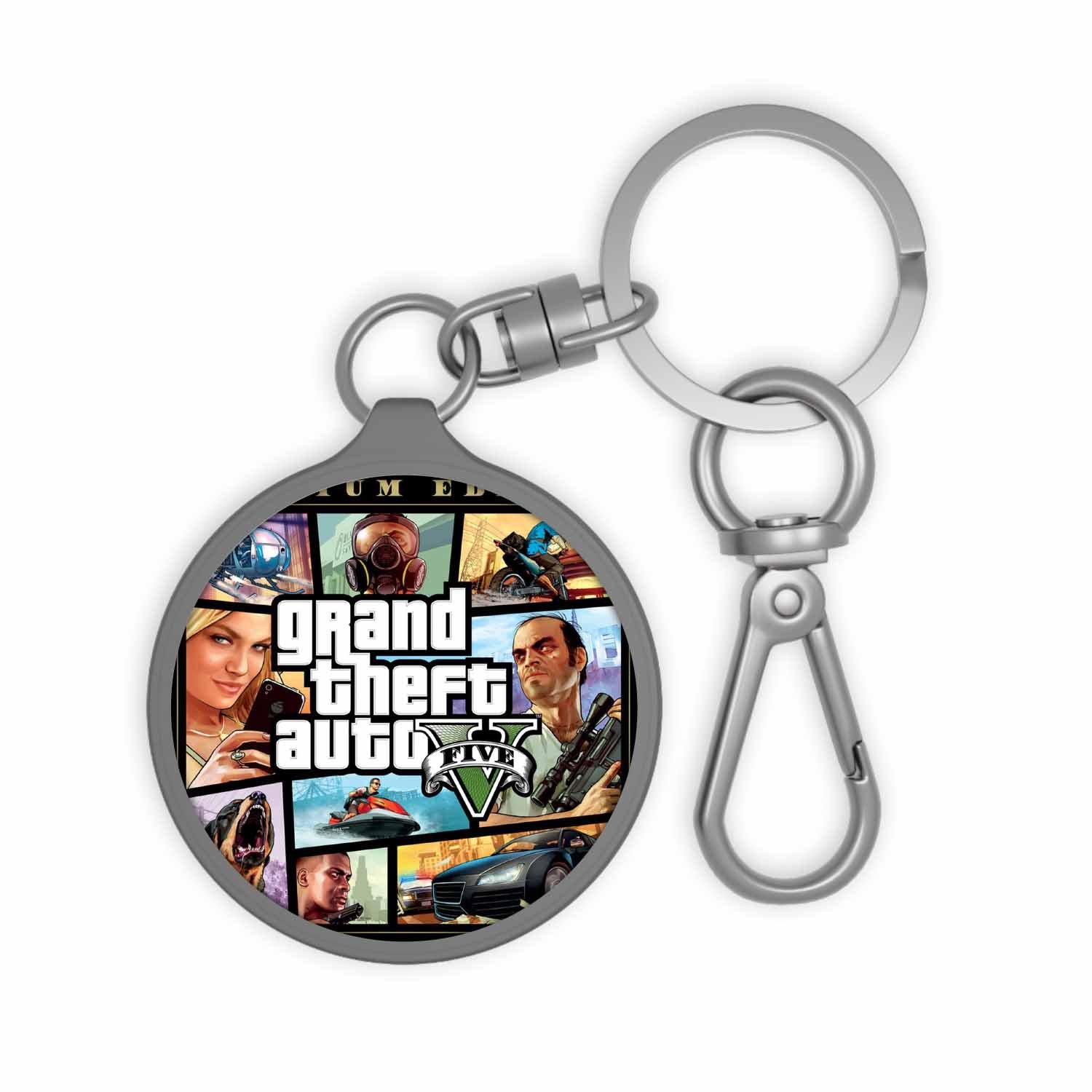 Blackdop Grand Theft Auto V Premium Edition Keyring Tag
