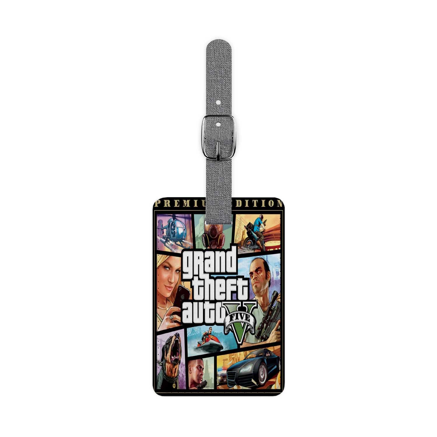Blackdop Grand Theft Auto V Premium Edition Luggage Tag