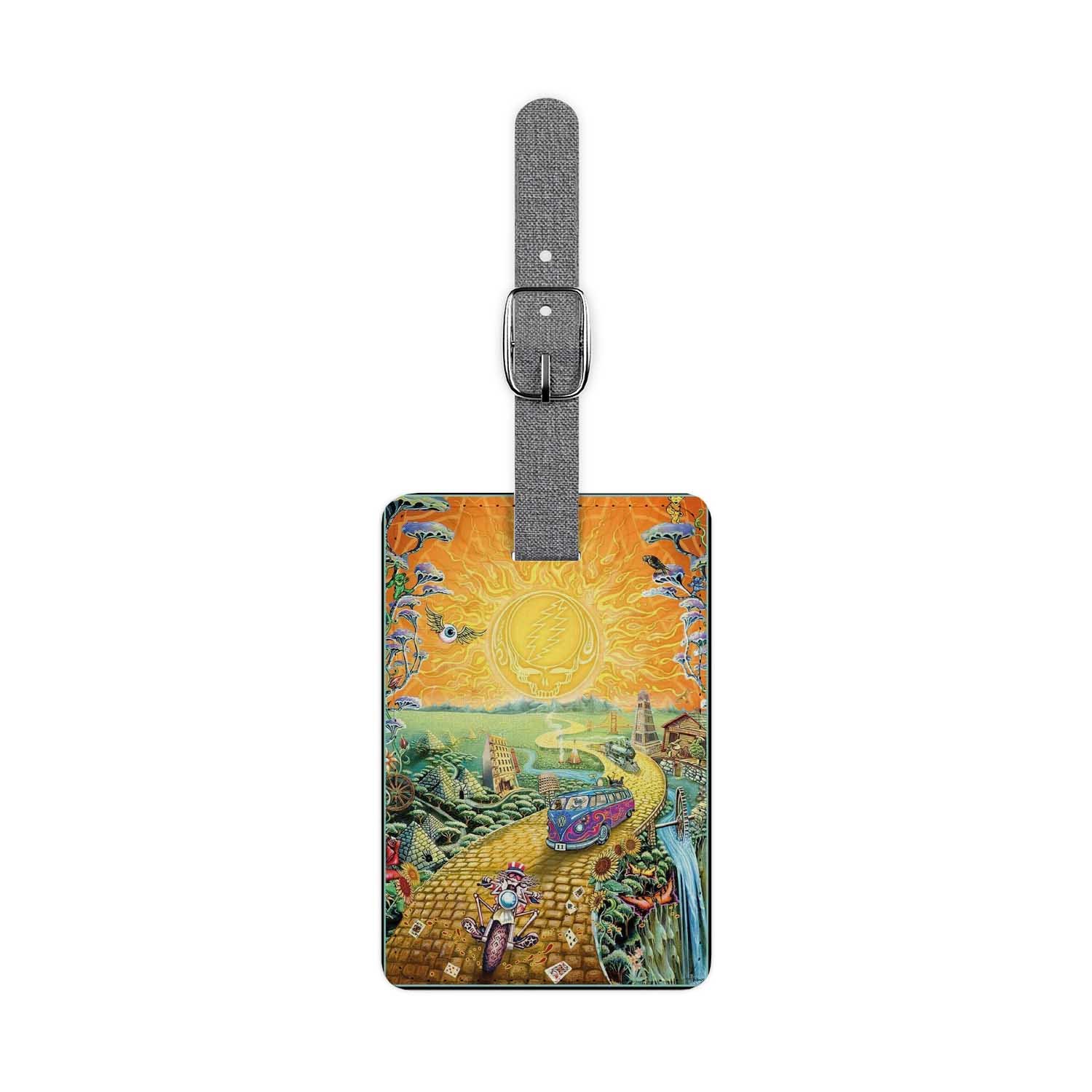 Blackdop Grateful Dead Poster Luggage Tag