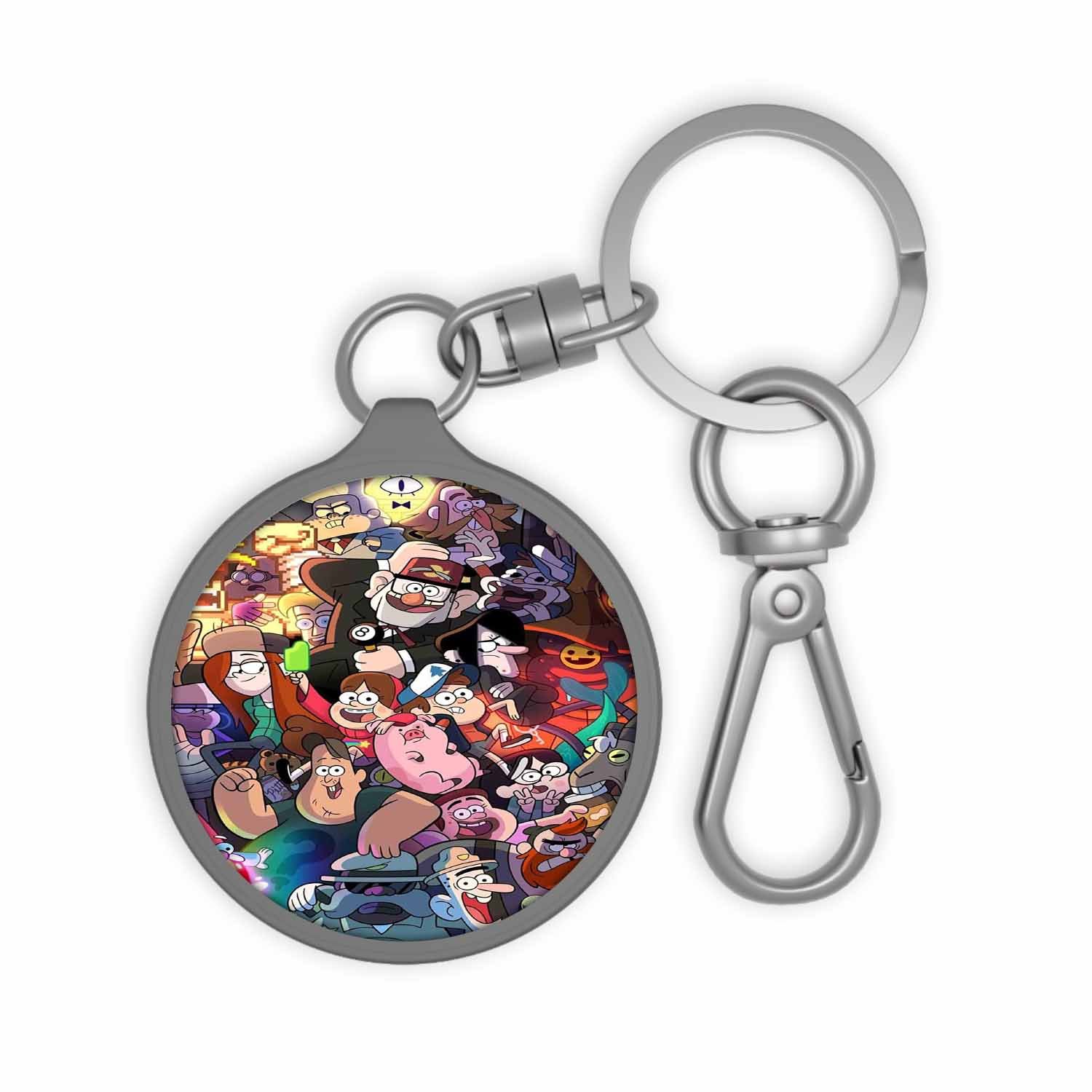 Blackdop Gravity Fall Characters Keyring Tag