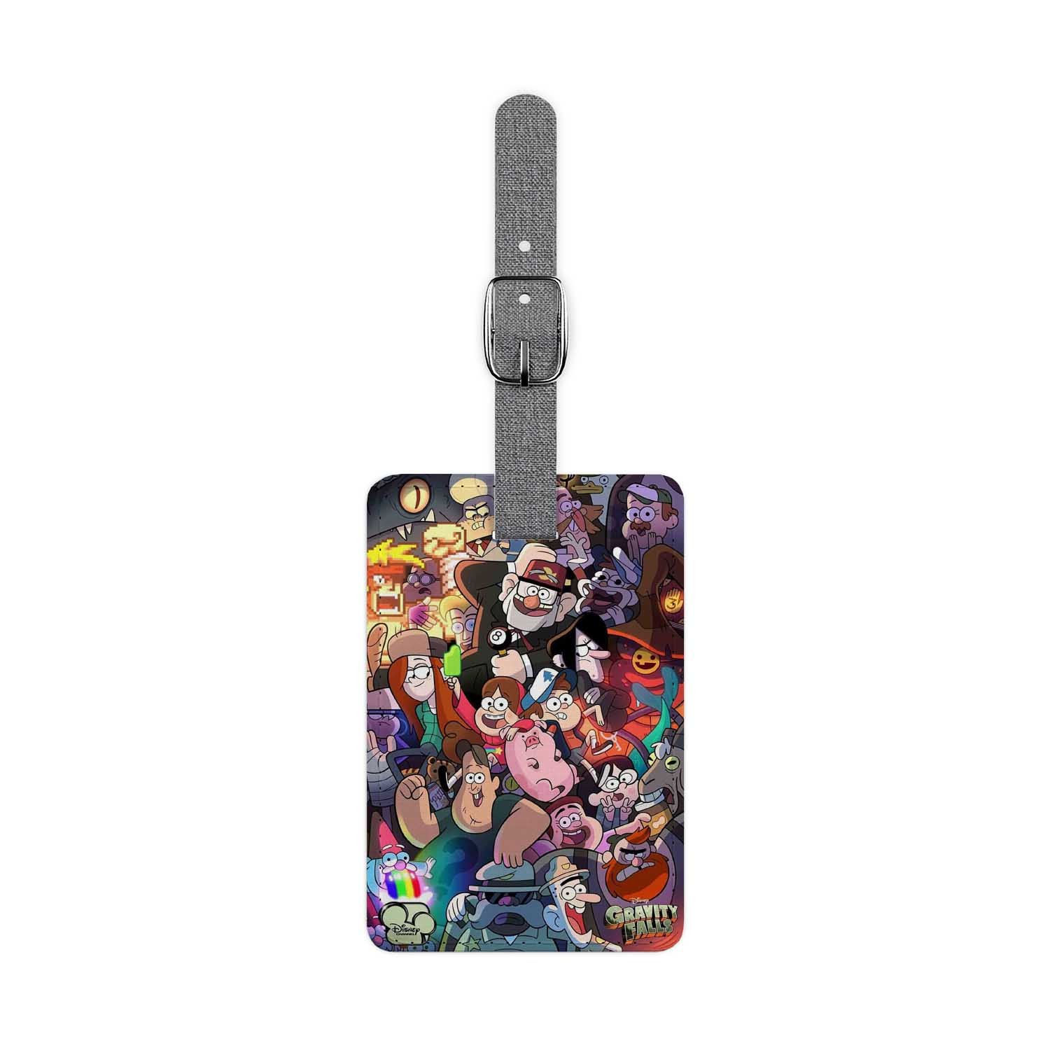 Blackdop Gravity Fall Characters Luggage Tag