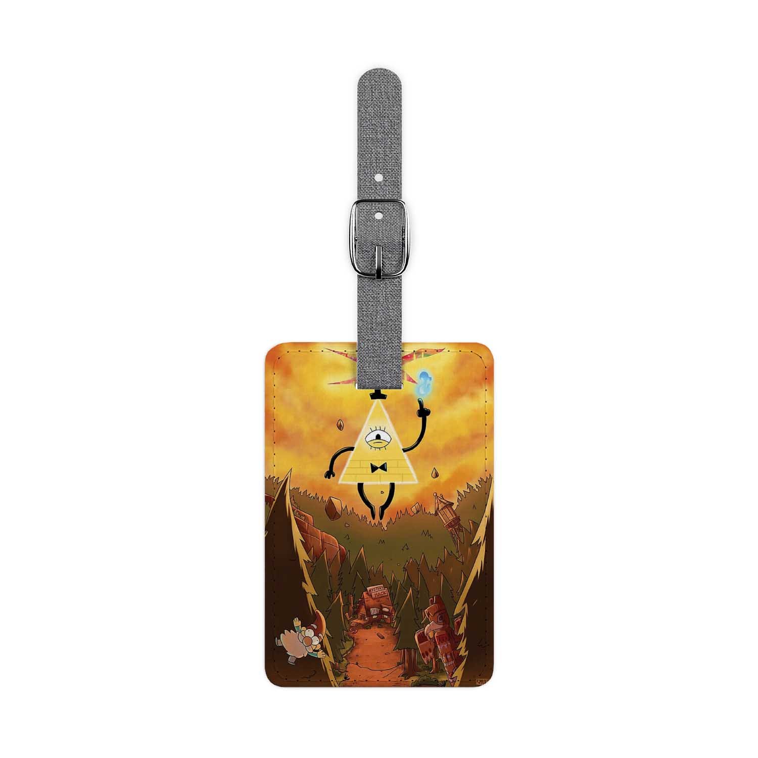 Blackdop Gravity Falls Bill Cipher Luggage Tag