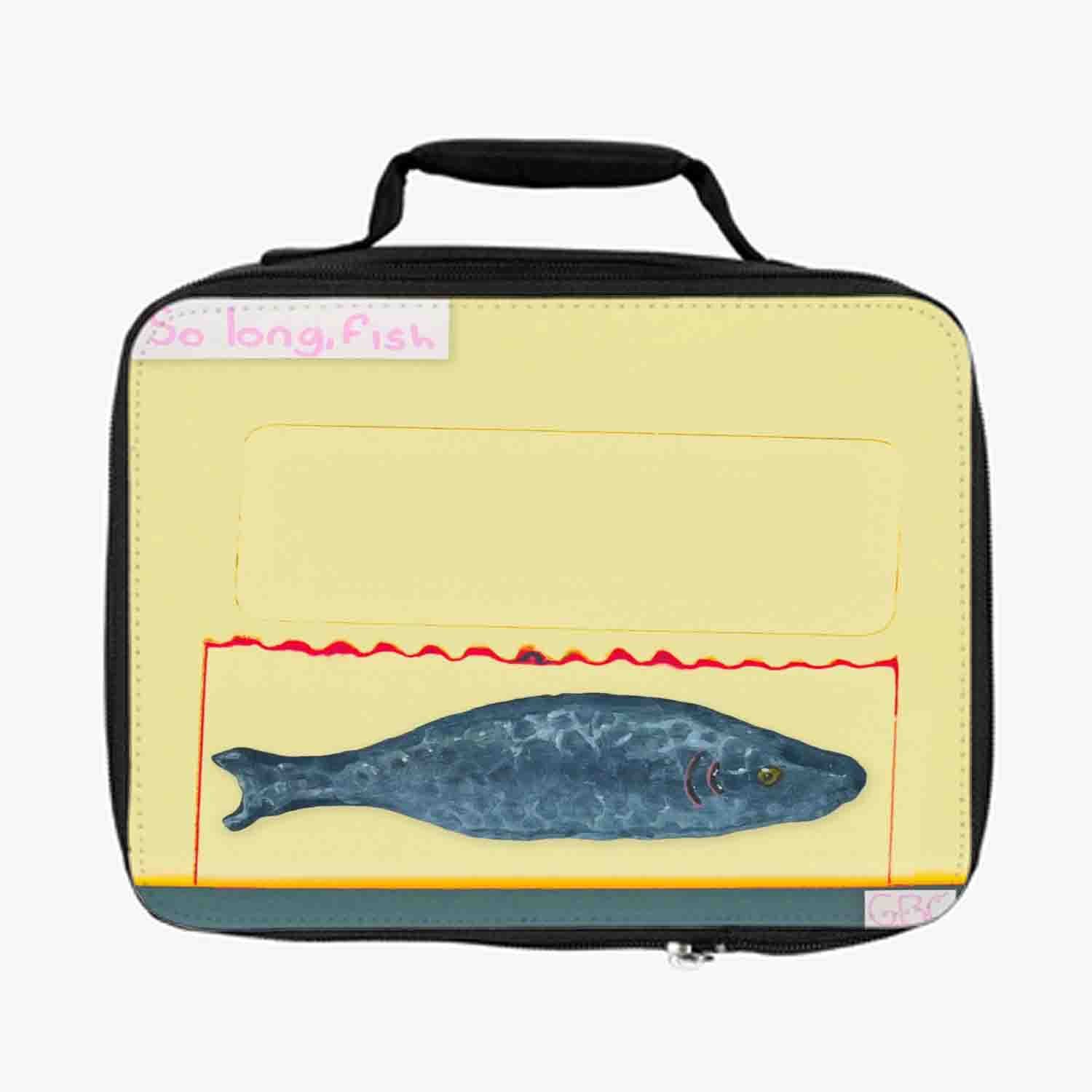 Blackdop Great Big Cow So long Fish Lunch Bag