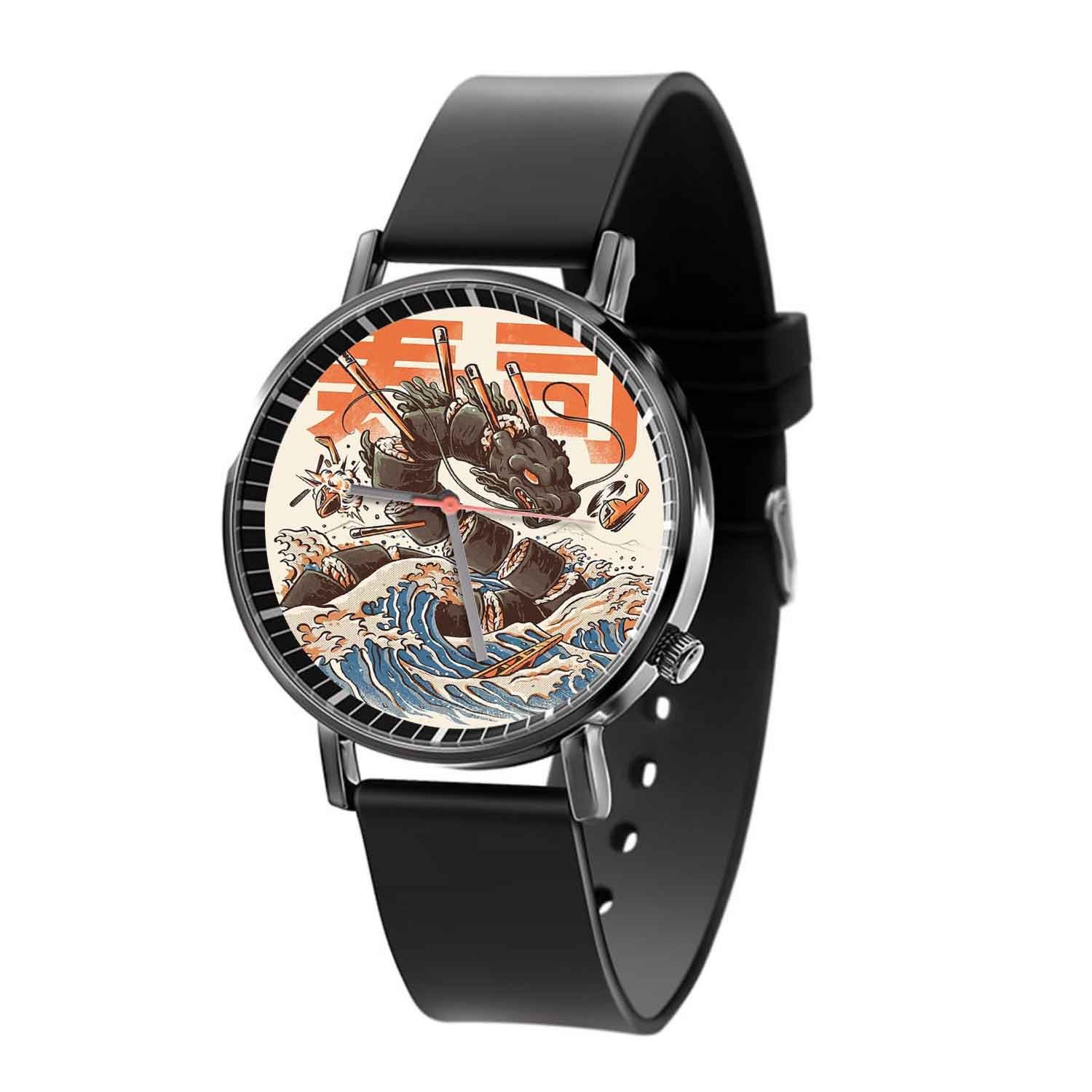 Blackdop Great Sushi Dragon Quartz Watch