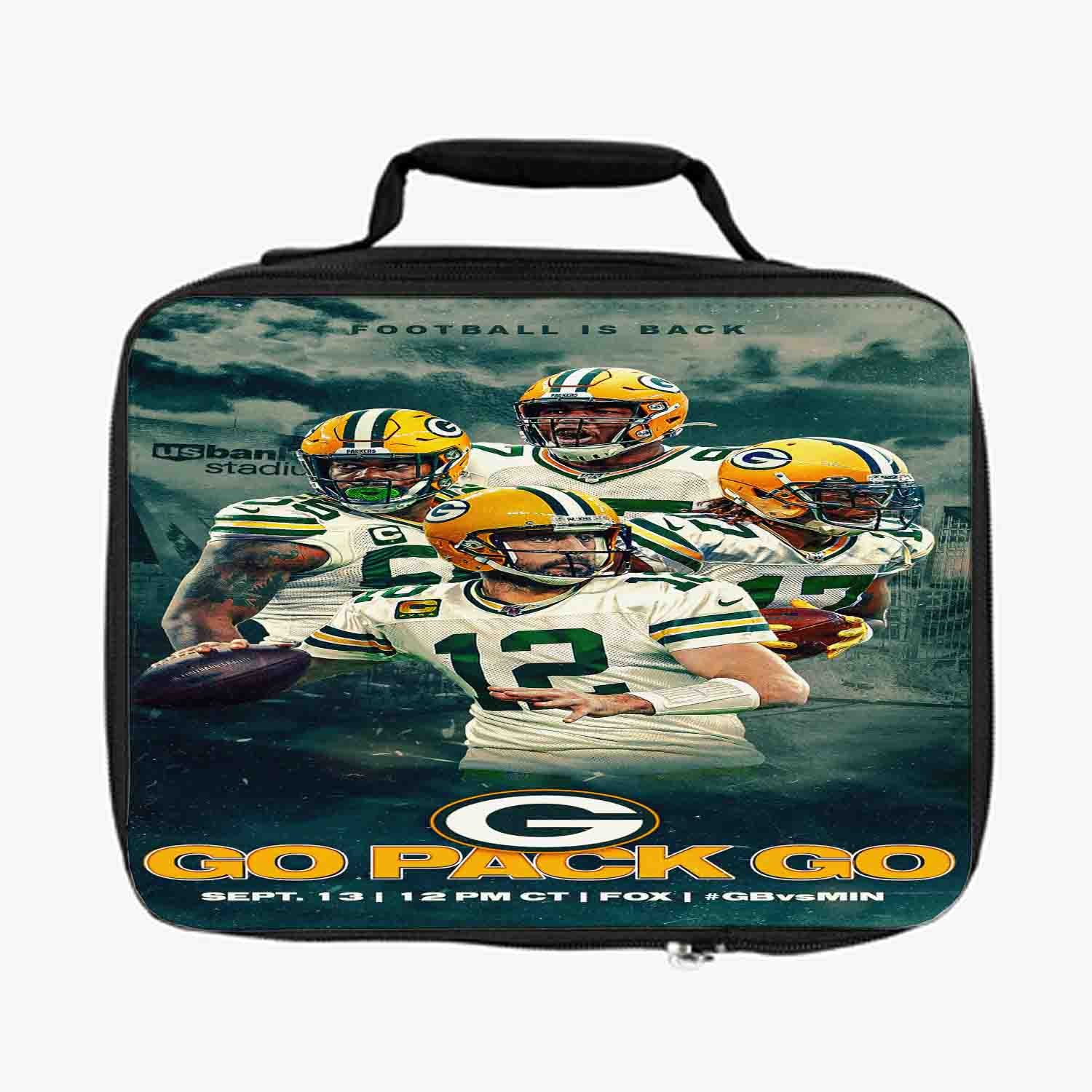 Blackdop Green Bay Packers NFL 2022 Lunch Bag