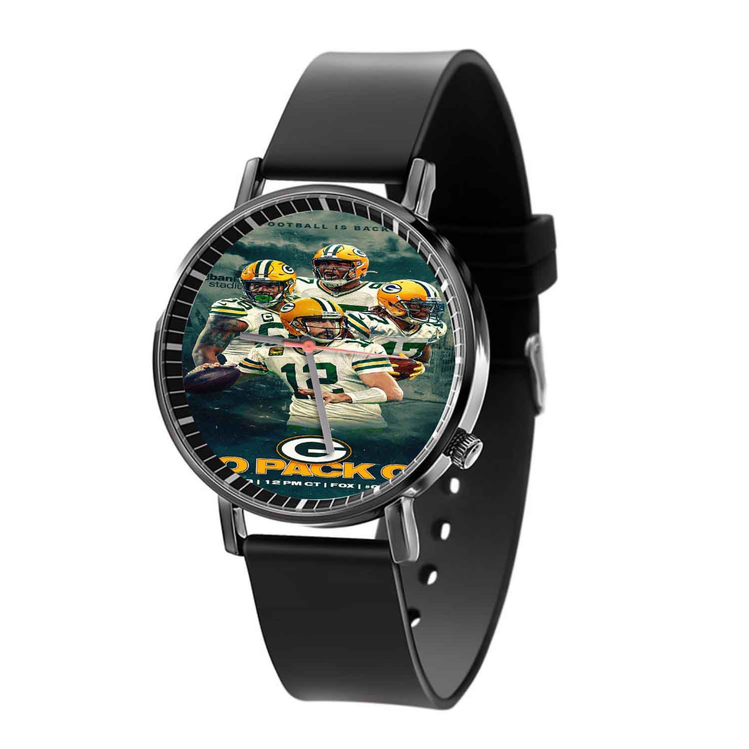 Blackdop Green Bay Packers NFL 2022 Quartz Watch