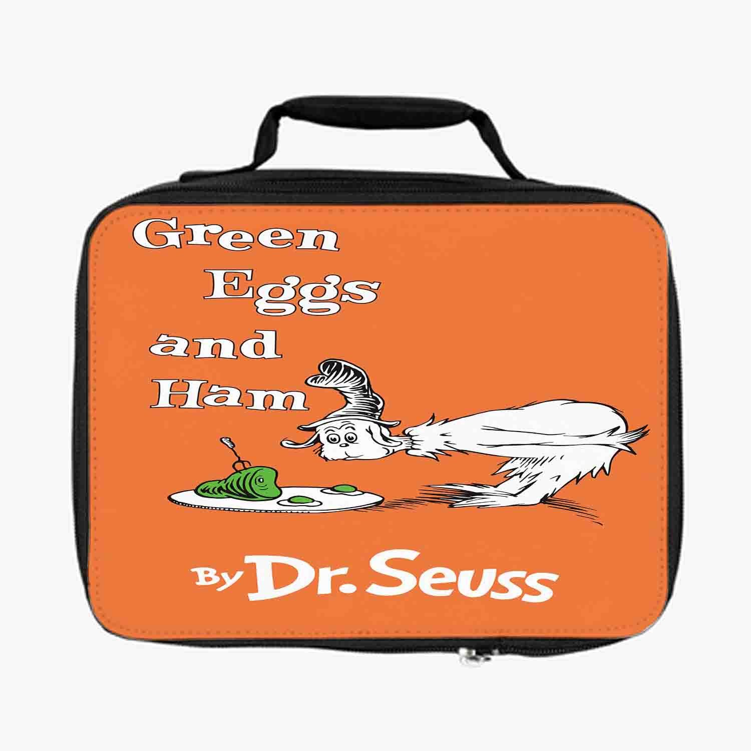 Blackdop Green Eggs and Ham Dr Seuss Lunch Bag