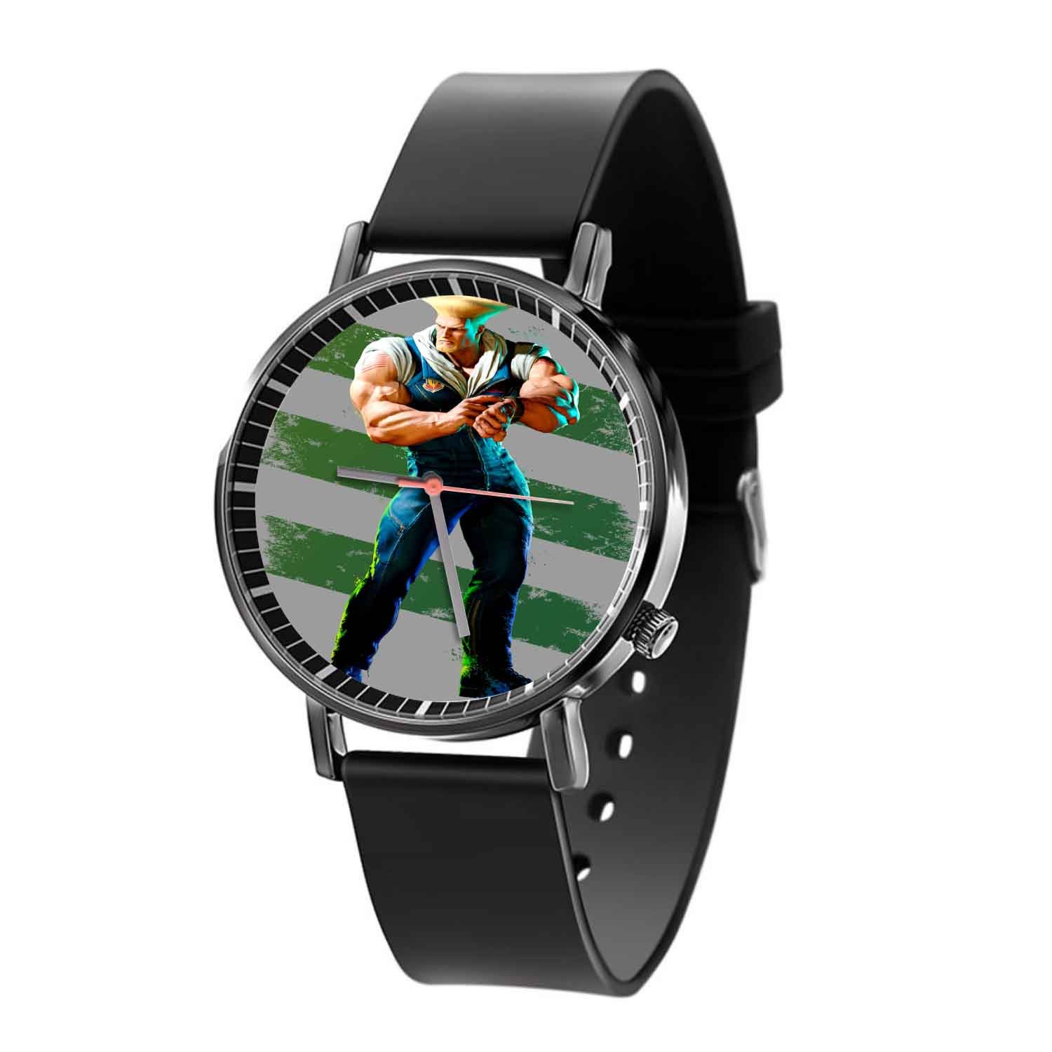 Blackdop Guile Street Fighter 6 Quartz Watch