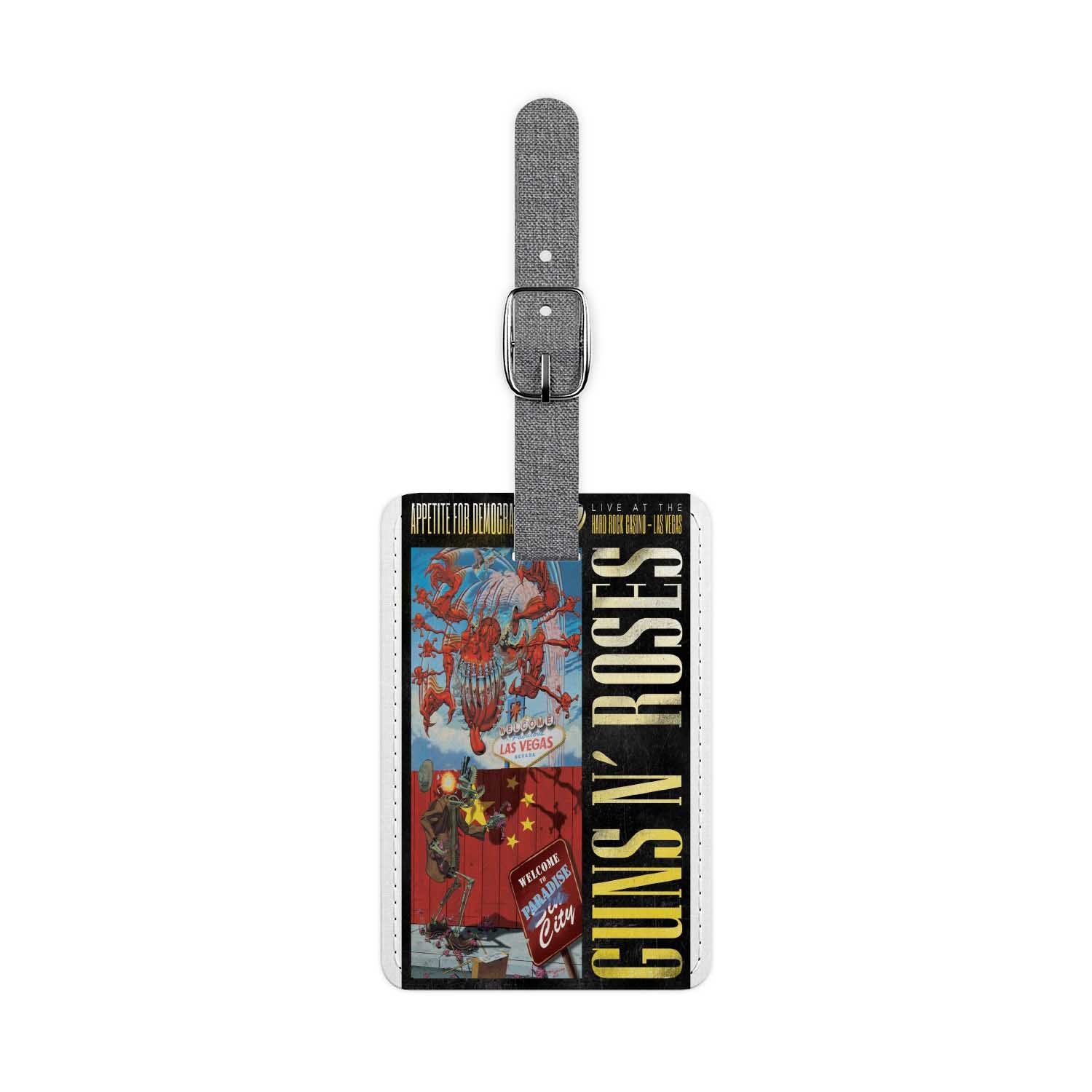 Blackdop Guns N Roses Appetite for Democracy 3D Luggage Tag