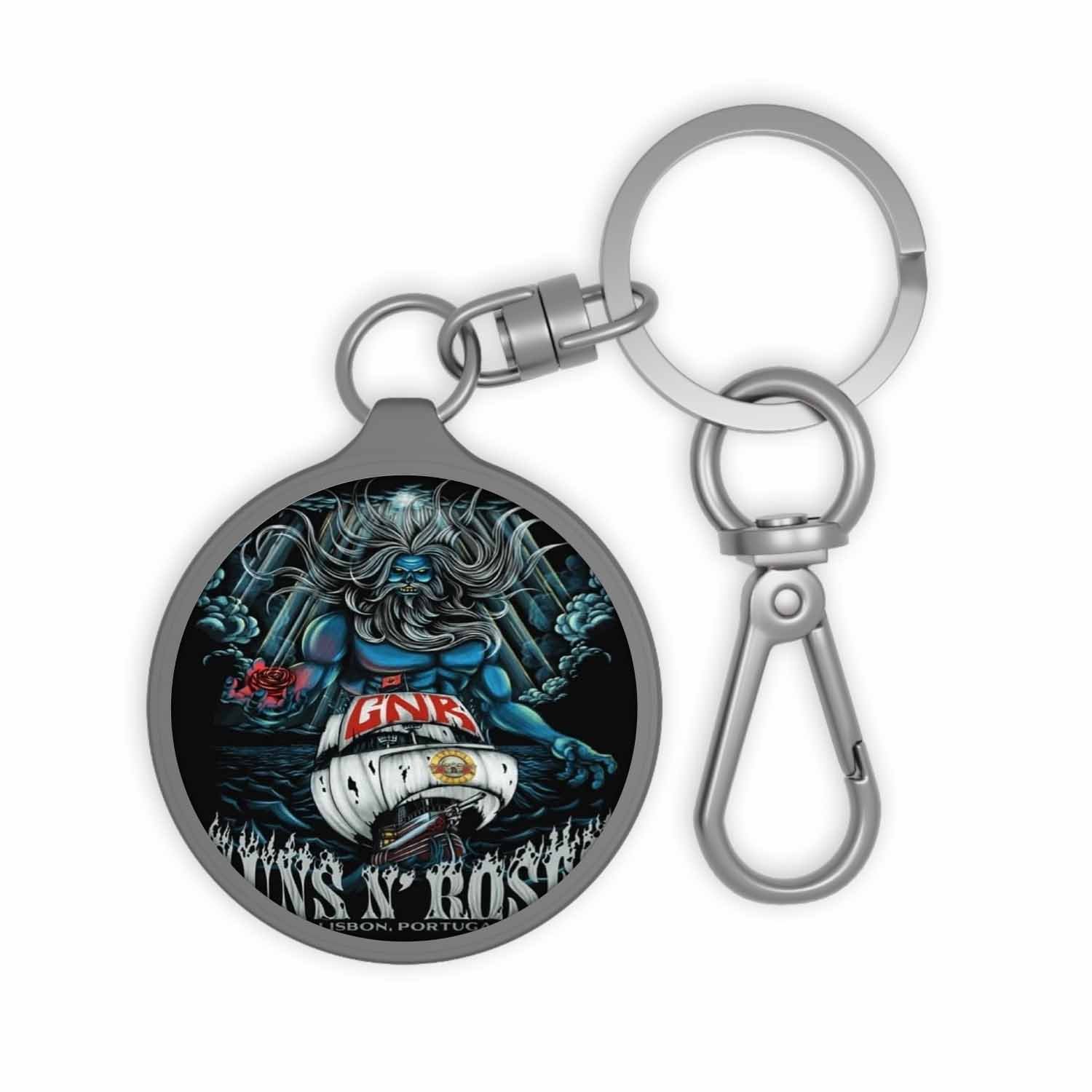Blackdop Guns N Roses Lisbon Portugal Keyring Tag