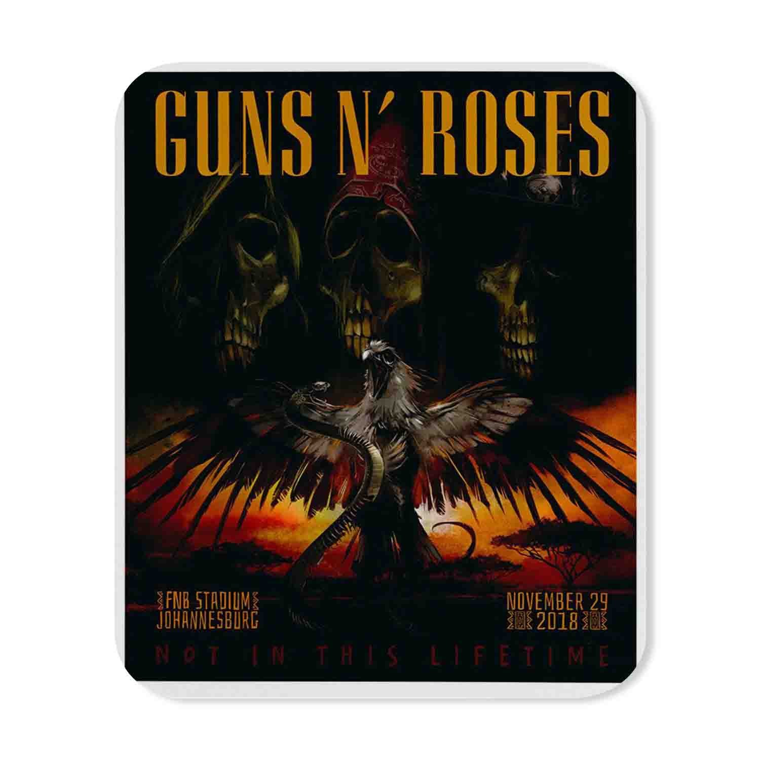 Blackdop Guns N Roses Not In This Lifetime Mouse Pad