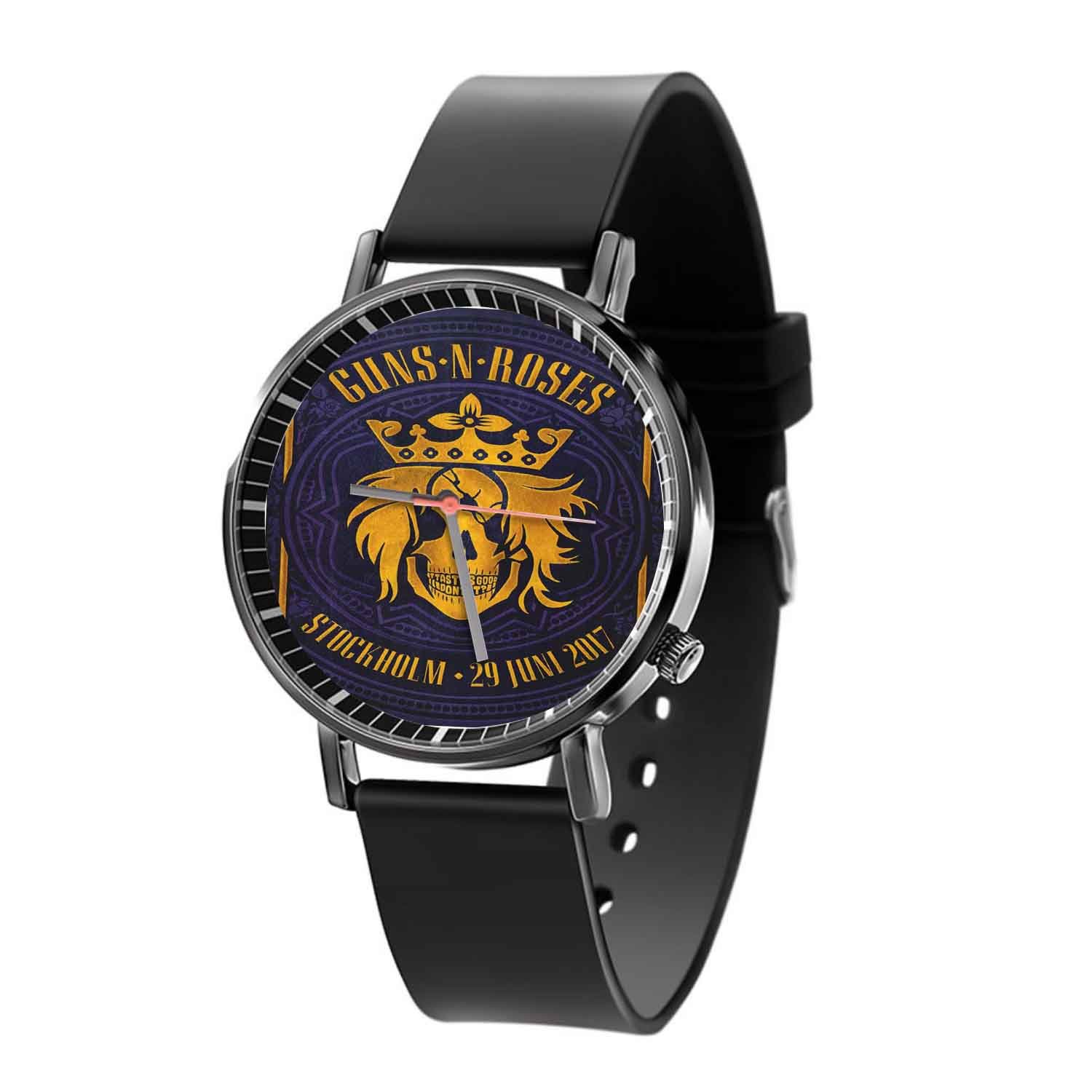 Blackdop Guns N Roses Stockholm Sweden Quartz Watch Gift Box