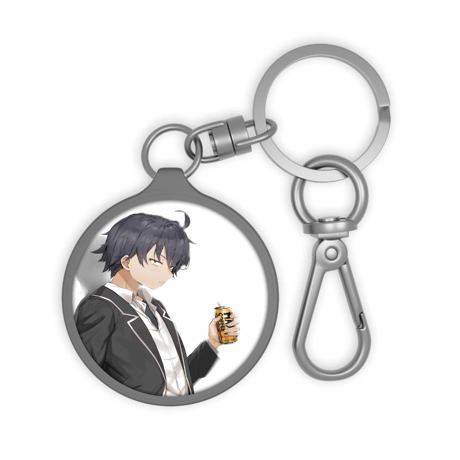 Blackdop Hachiman Hikigaya Keyring Tag
