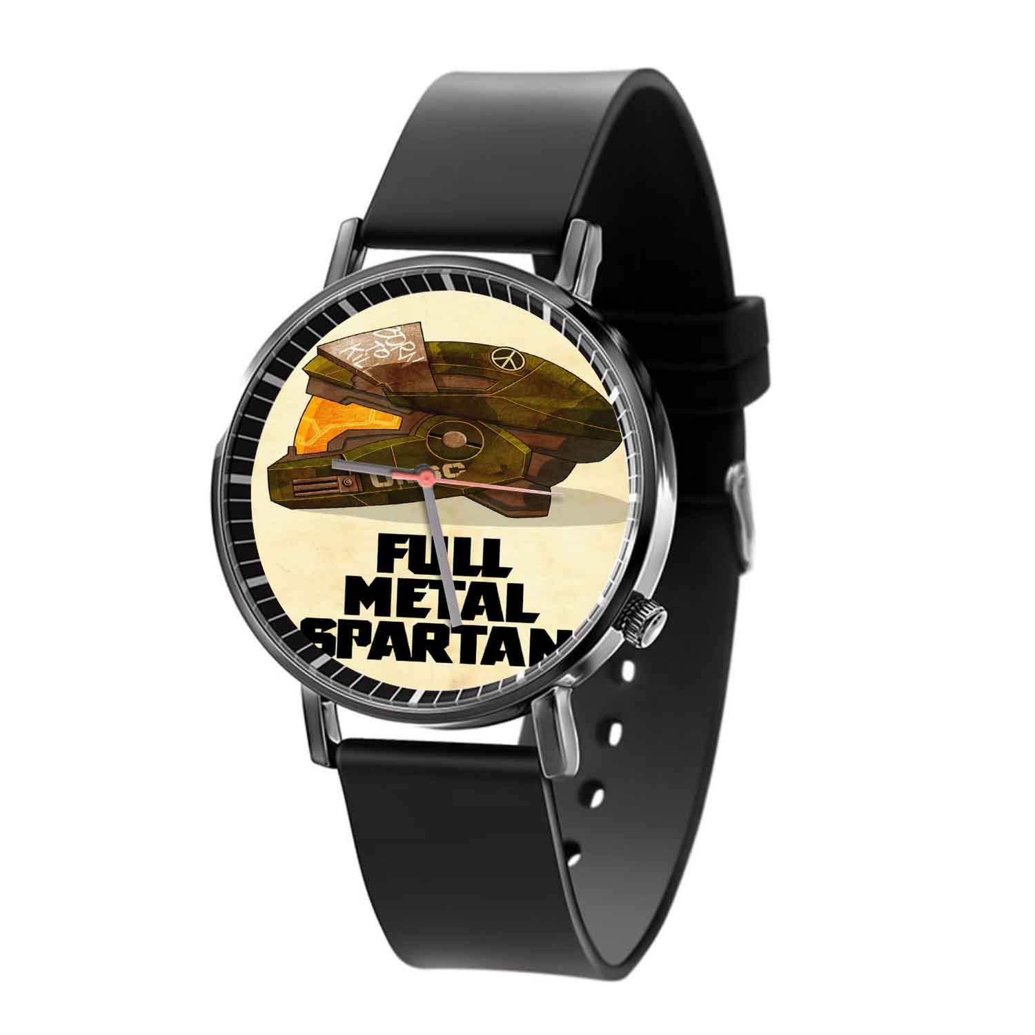 Blackdop Halo Full Metal Spartan Quartz Watch