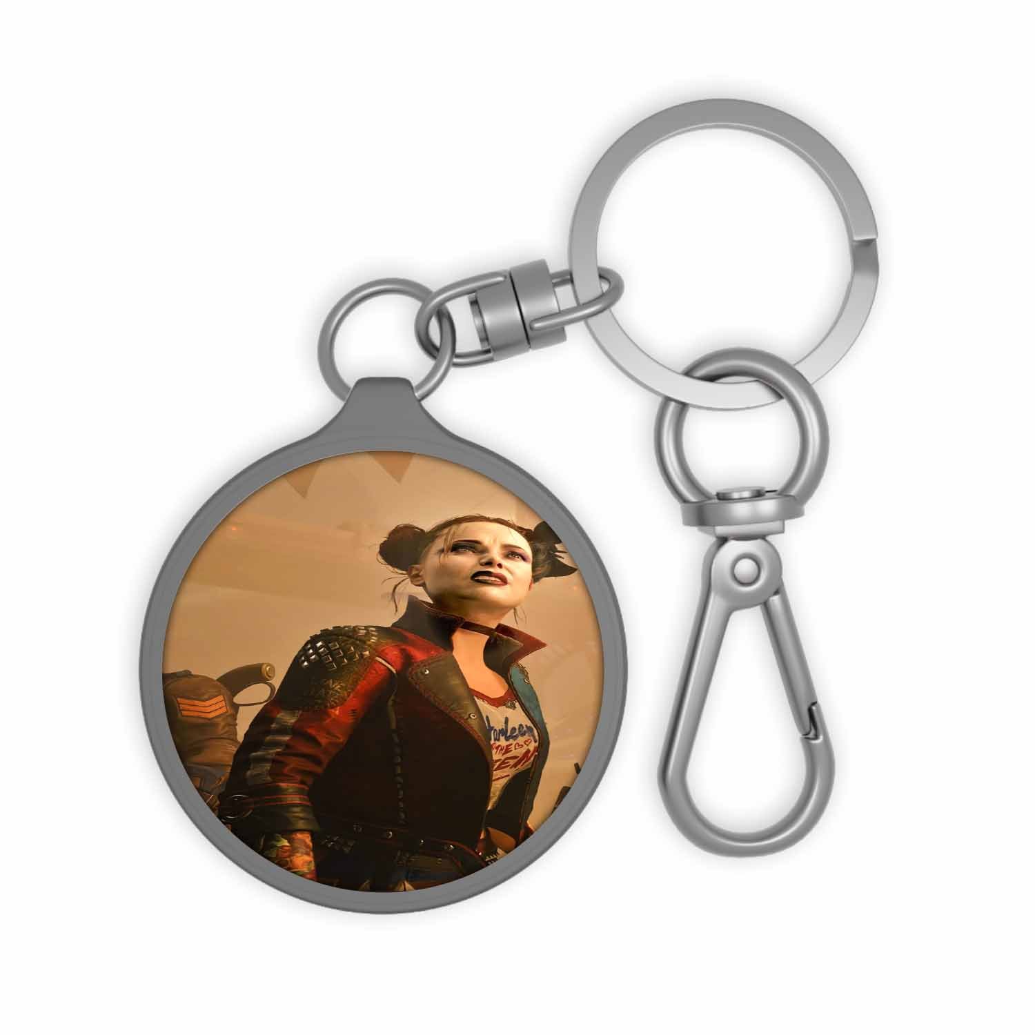 Blackdop Harley Quinn Suicide Squad Kill the Justice League Keyring Tag
