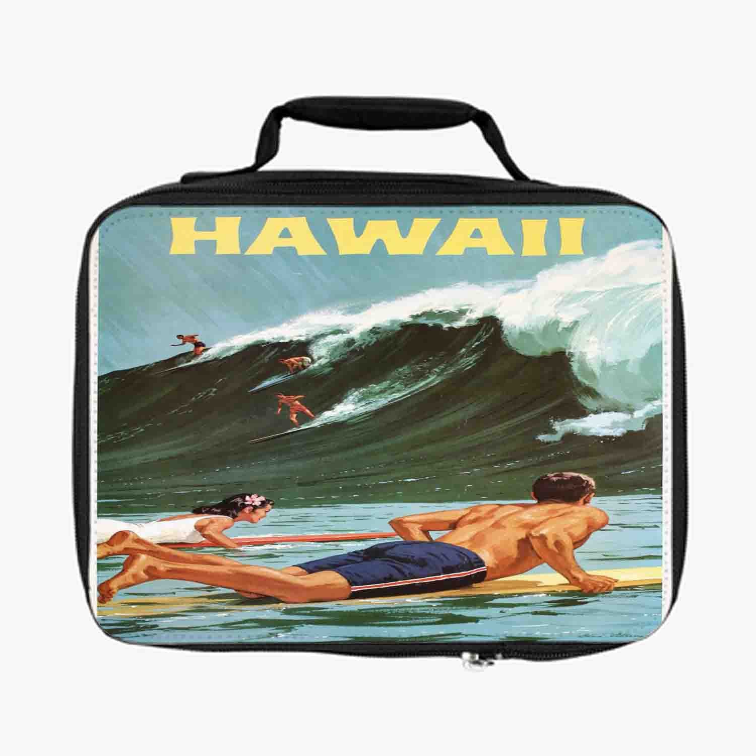 Blackdop Hawaii Surf Vintage Lunch Bag
